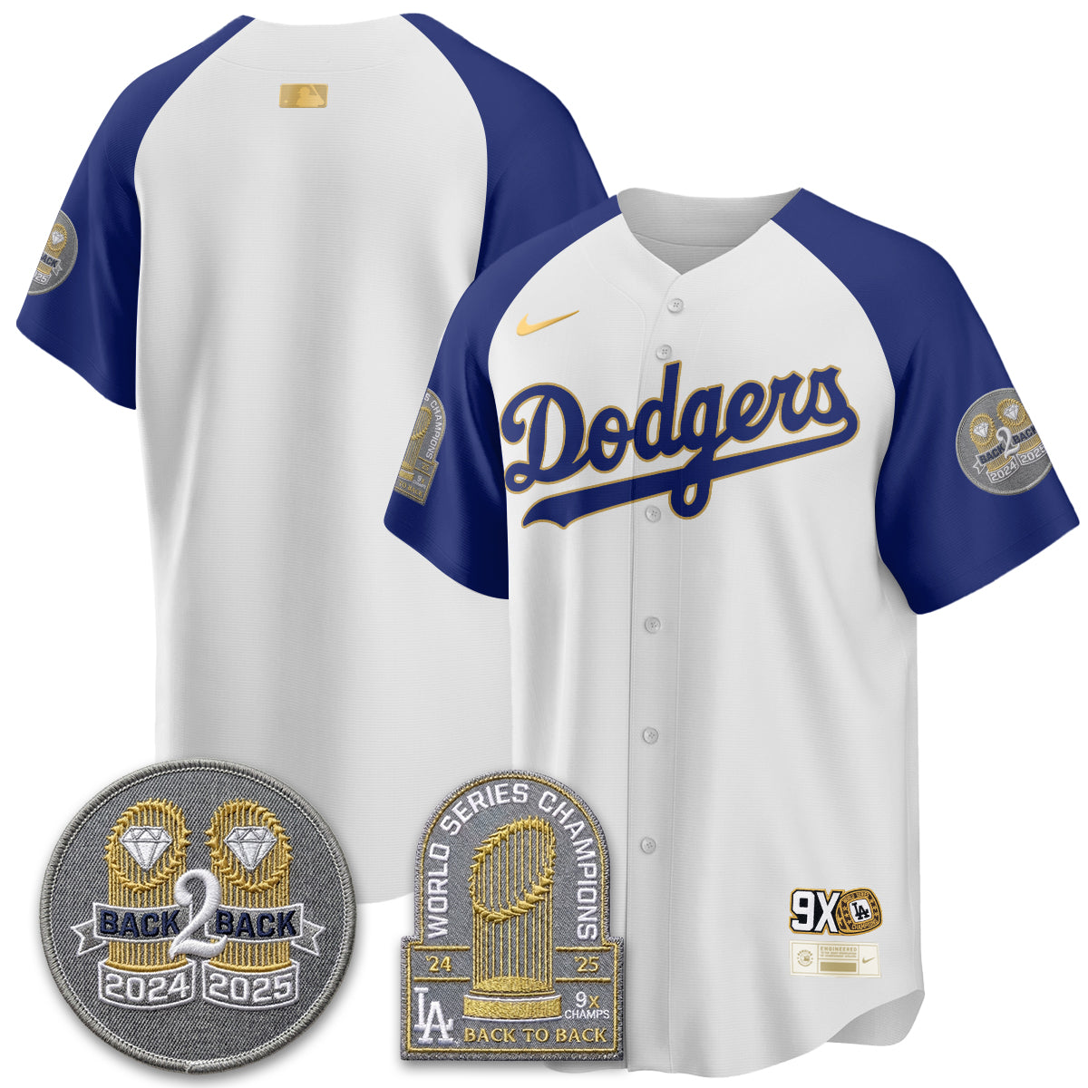 LAD Vapor Limited Jersey - Back to Back Champion - Stitched