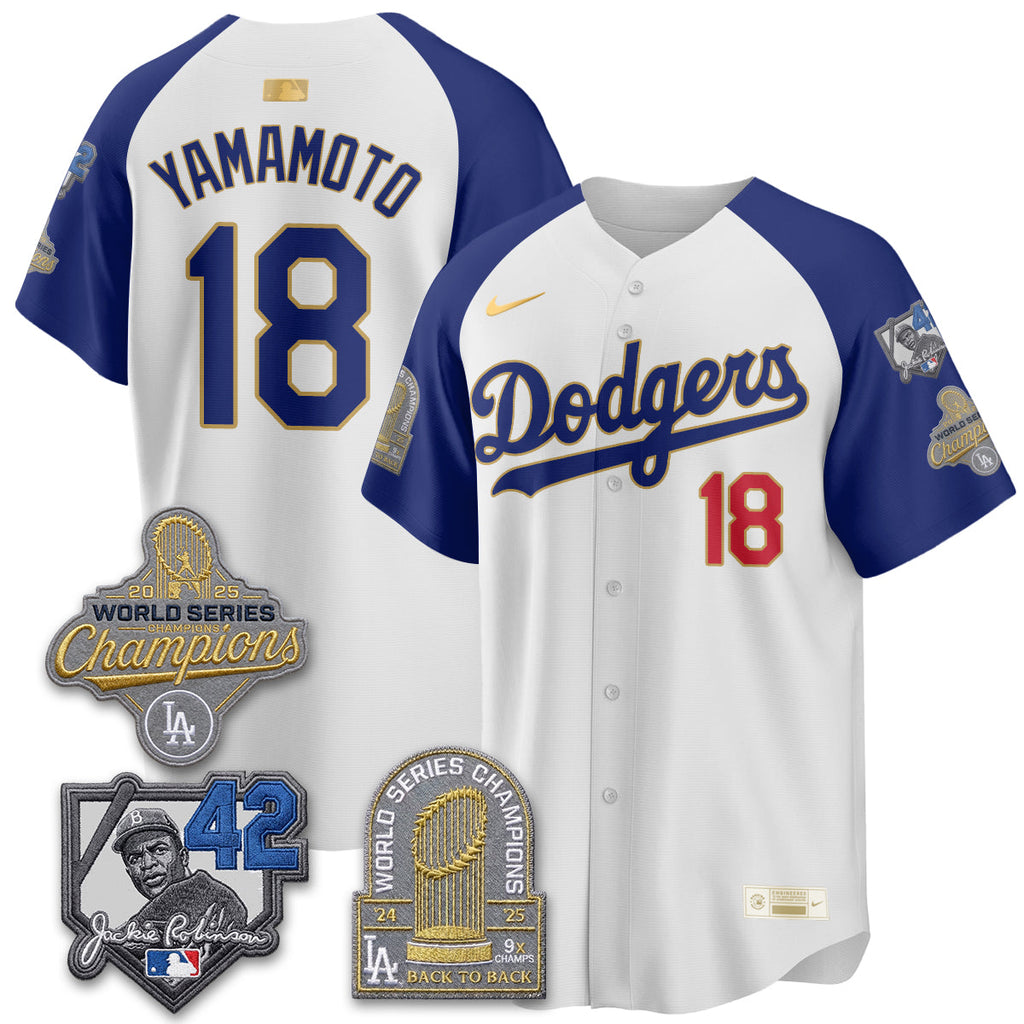 LAD 2026 Jackie Robinson New Era Vapor Limited Jersey - All Stitched