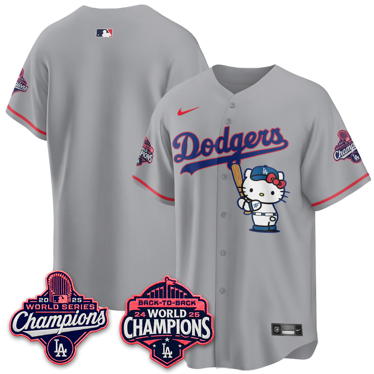 LAD x Meow KT Night 2026 Royal Edition Jersey - Stitched