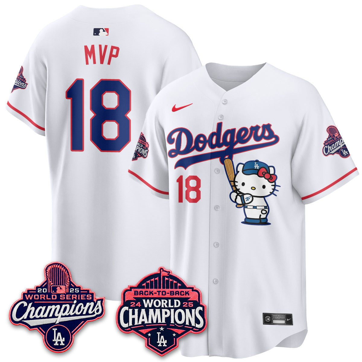 LAD x Meow KT Night 2026 White Edition Jersey - Stitched