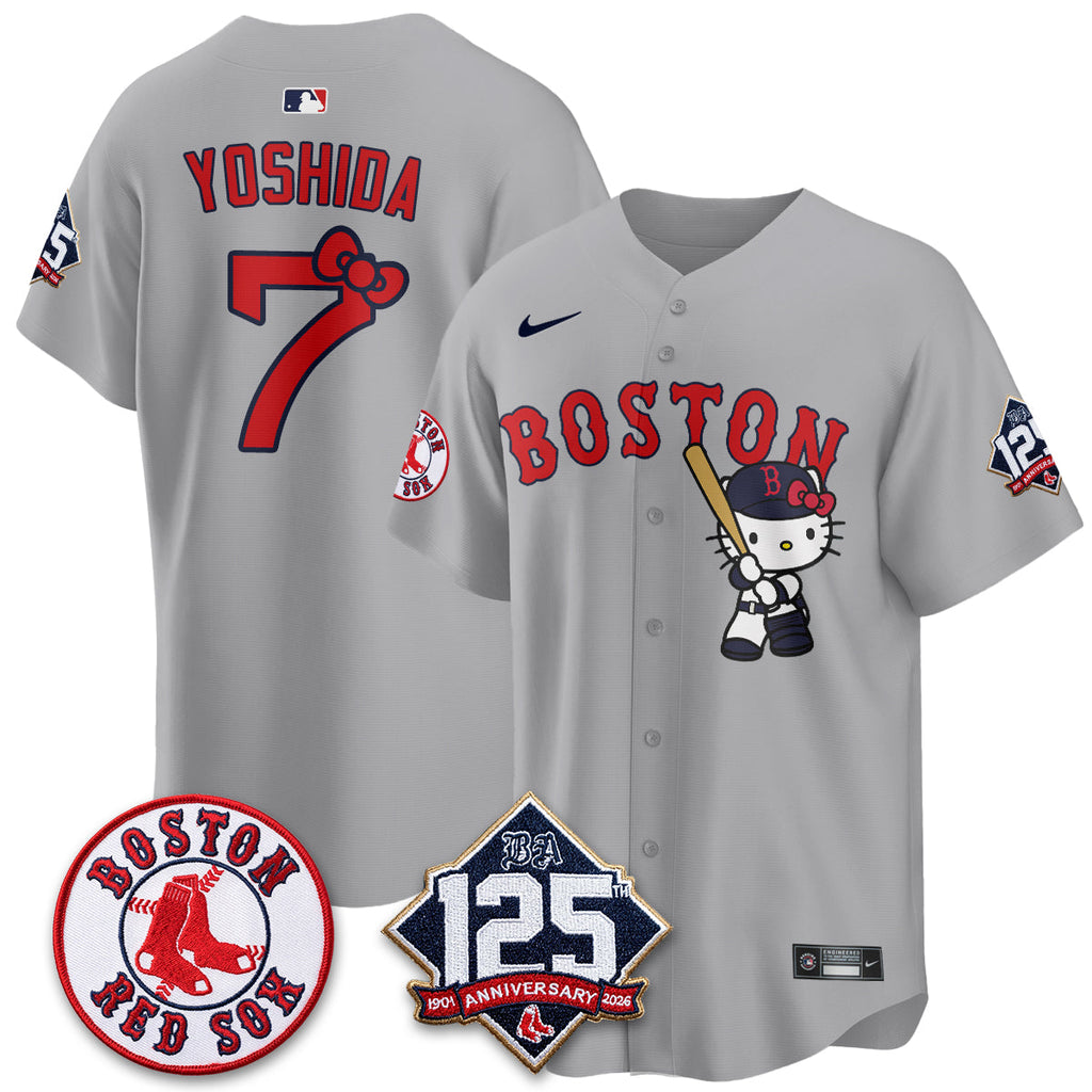 BOS x Meow KT Vapor Limited City Connect Jersey - Stitched
