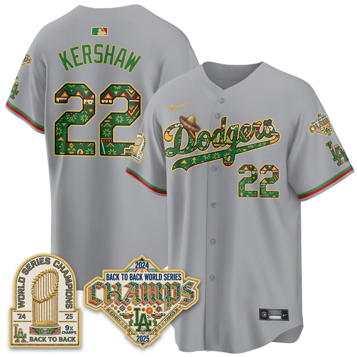 LAD x Mexican Heritage 2026 Limited Vapor Jersey - All Stitched