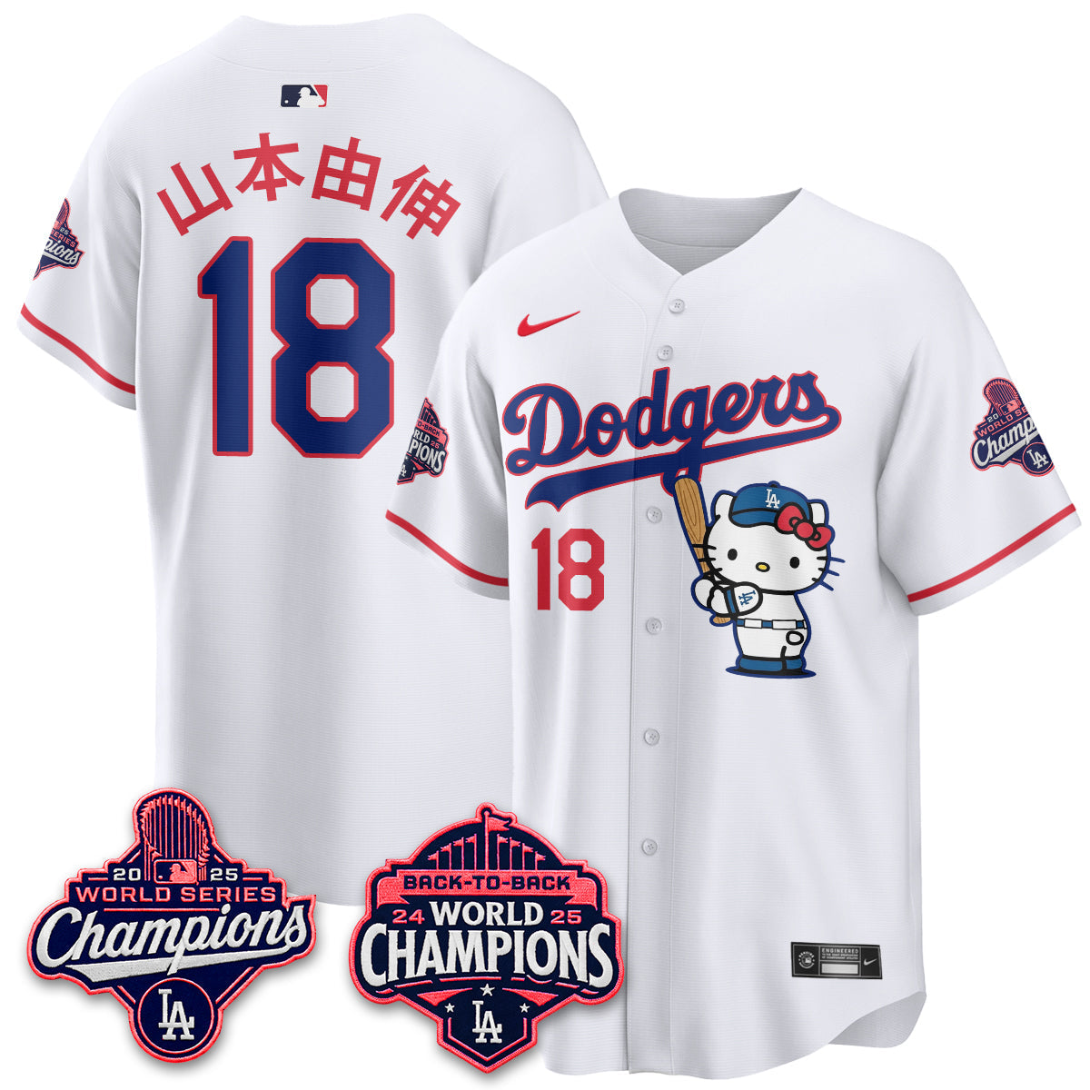 LAD x Meow KT Night 2026 Royal Edition Jersey - Stitched