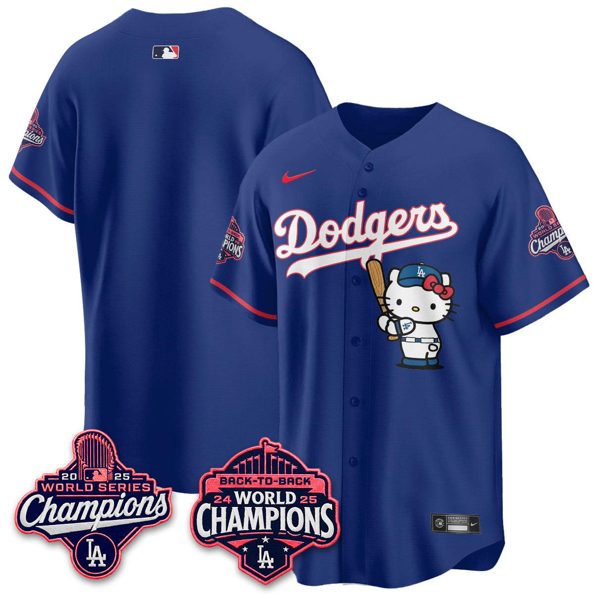 LAD x Meow KT Night 2026 Pink Edition Jersey - Stitched