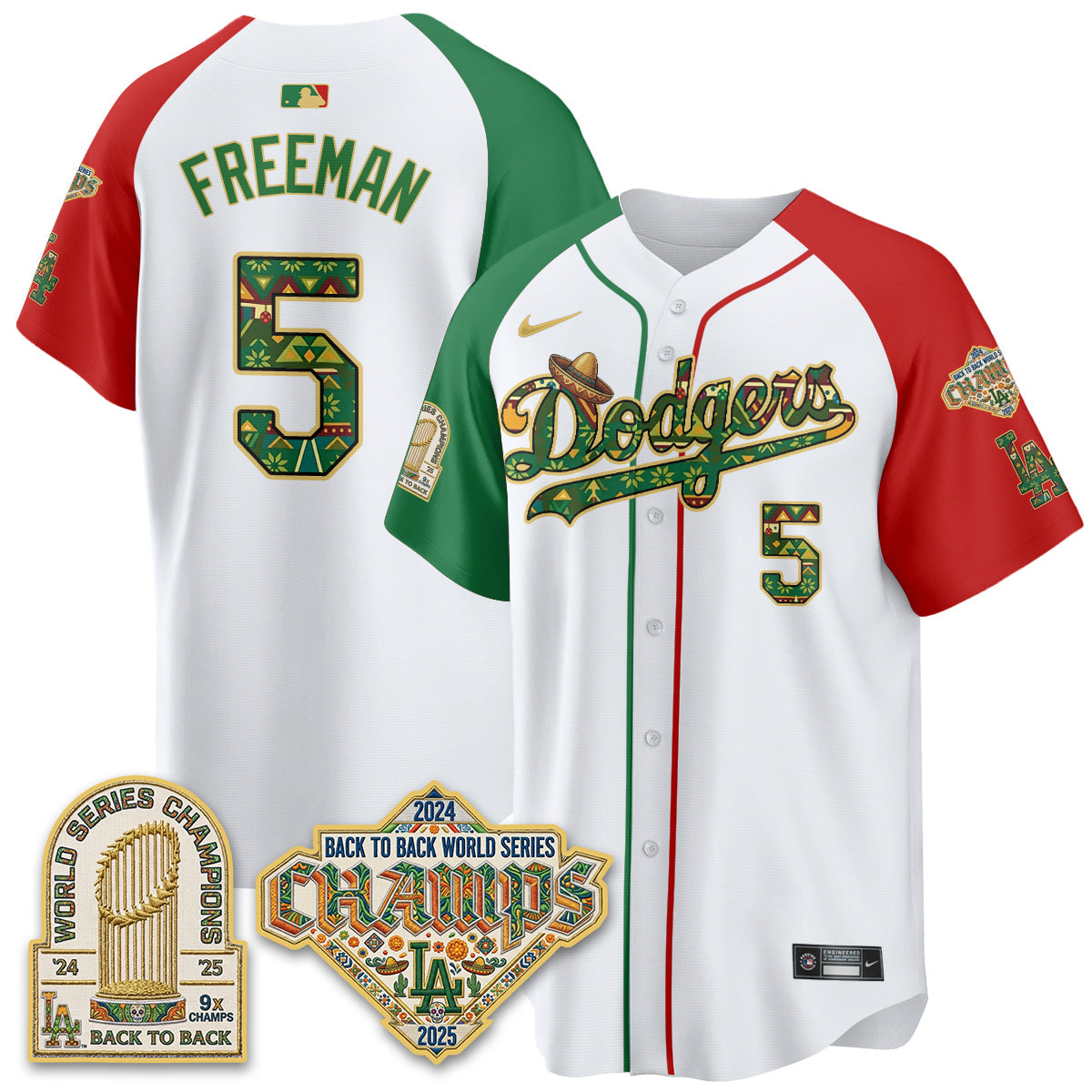 LAD x Mexican Heritage 2026 Limited Vapor Jersey - All Stitched