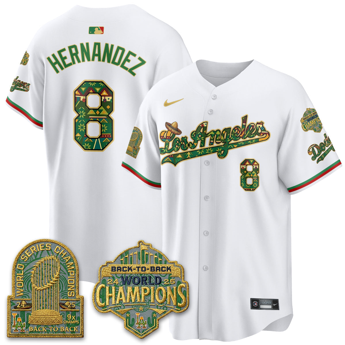 LAD x Mexican Heritage “Let’s Fiesta!” 2026 Limited Vapor Jersey - All Stitched