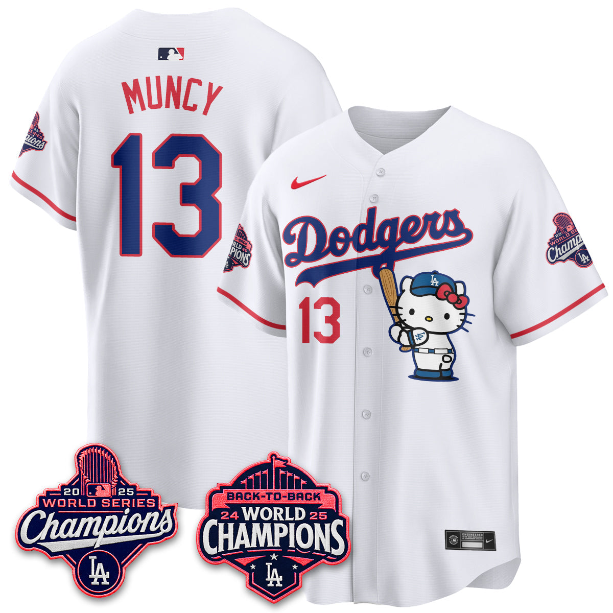 LAD x Meow KT Night 2026 White Edition Jersey - Stitched