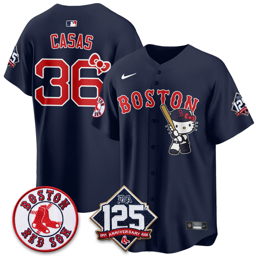 BOS x Meow KT Vapor Limited City Connect Jersey - Stitched