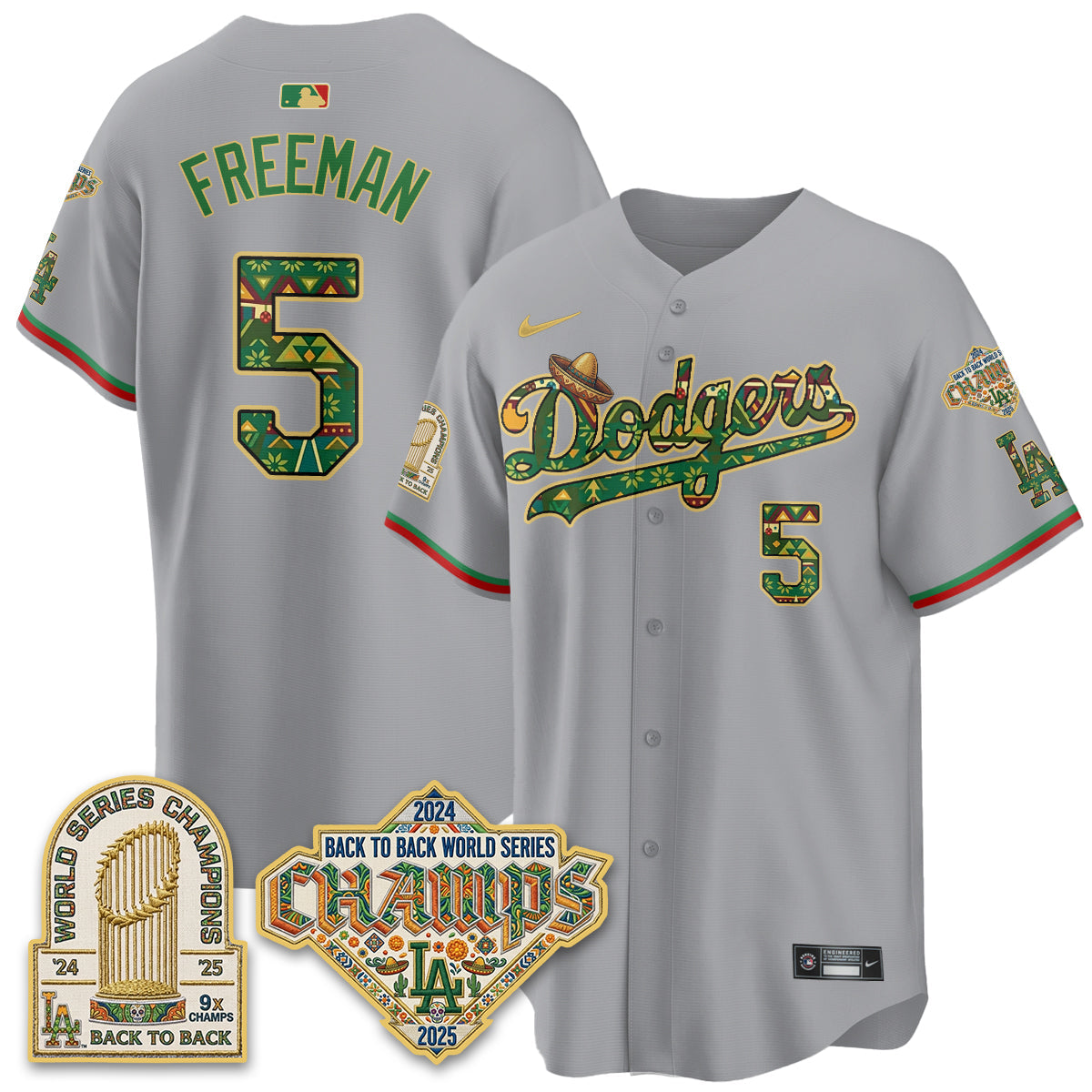 LAD x Mexican Heritage 2026 Limited Vapor Jersey - All Stitched