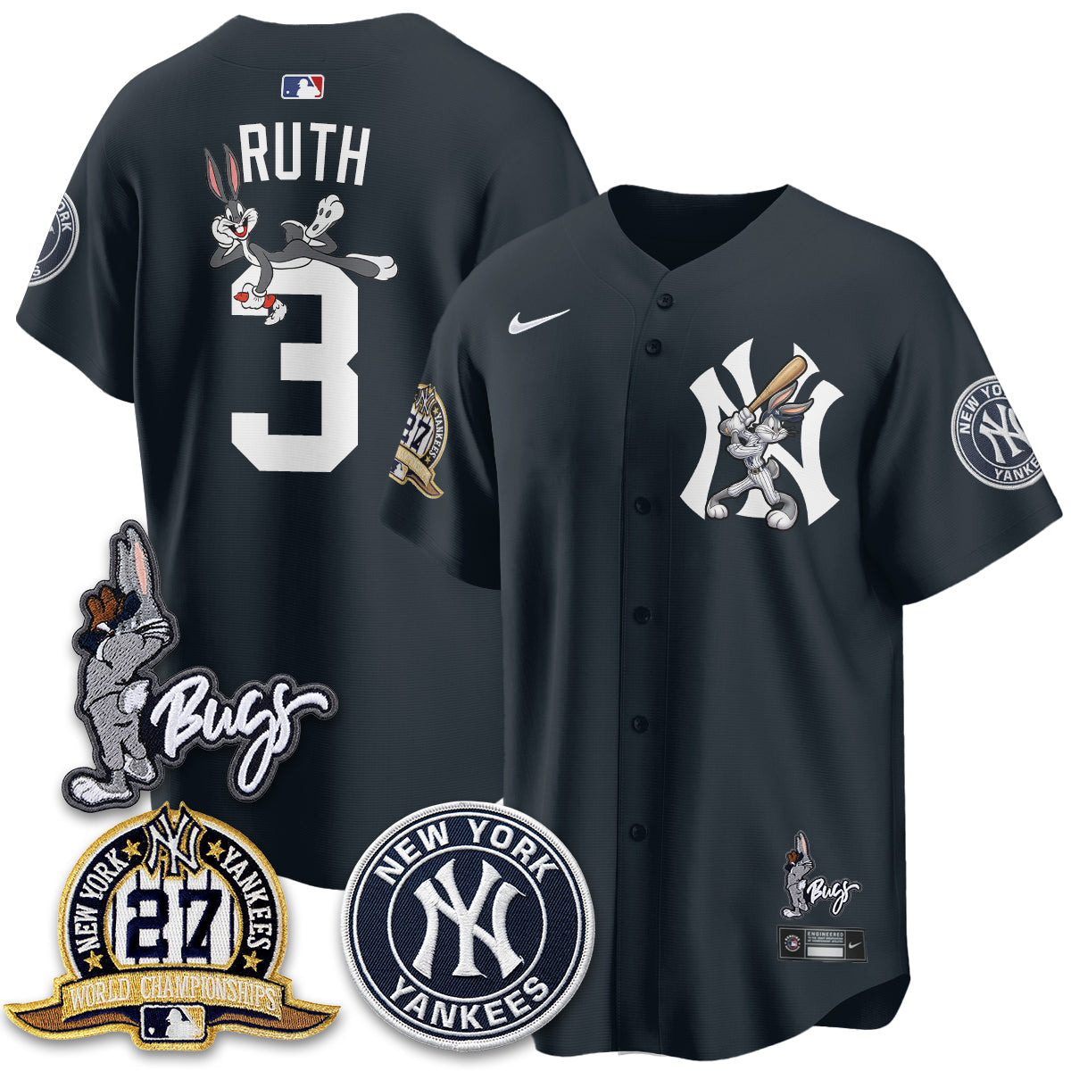 NYY Bunny Vapor Limited Jersey - Stitched (Tiktok)