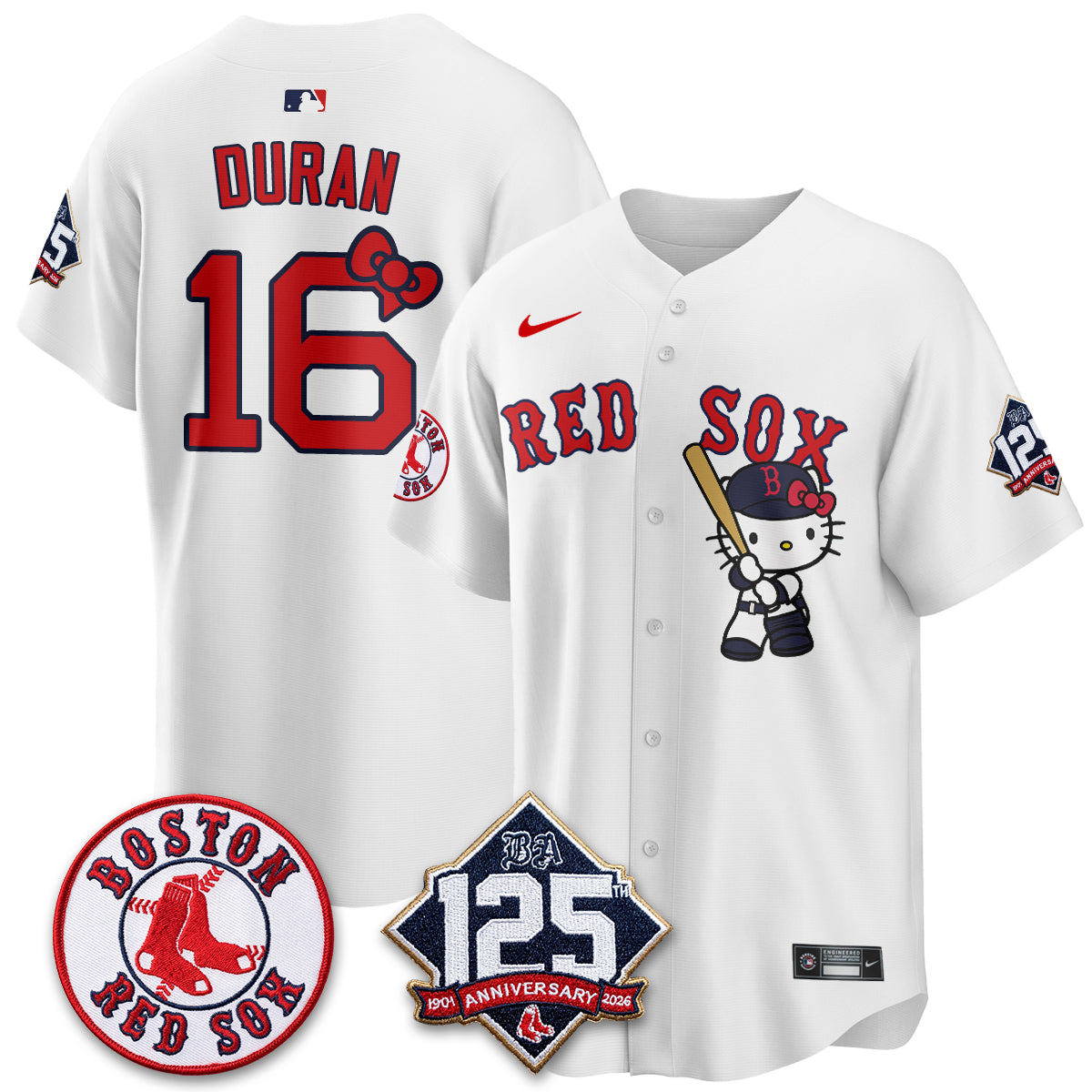 BOS x Meow KT Vapor Limited City Connect Jersey - Stitched