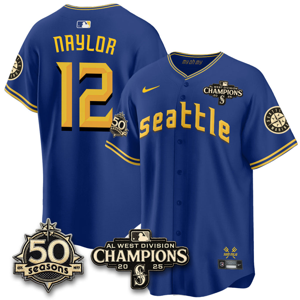 SEA Vapor Premier Limited Jersey - 50th Anniversary & AL West Division Champions - Steelheads Community Funds - All Stitched