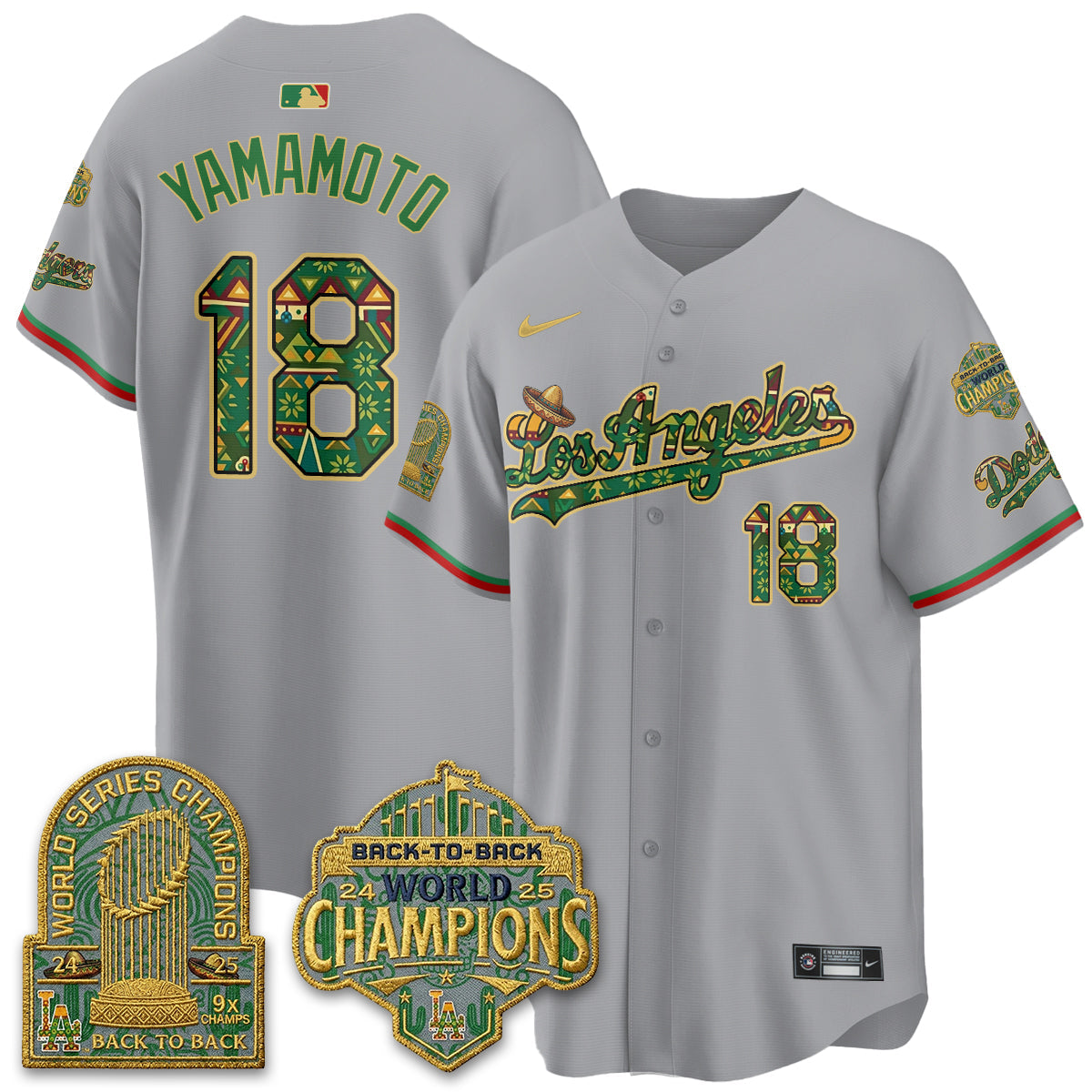 LAD x Mexican Heritage “Let’s Fiesta!” 2026 Limited Vapor Jersey - All Stitched