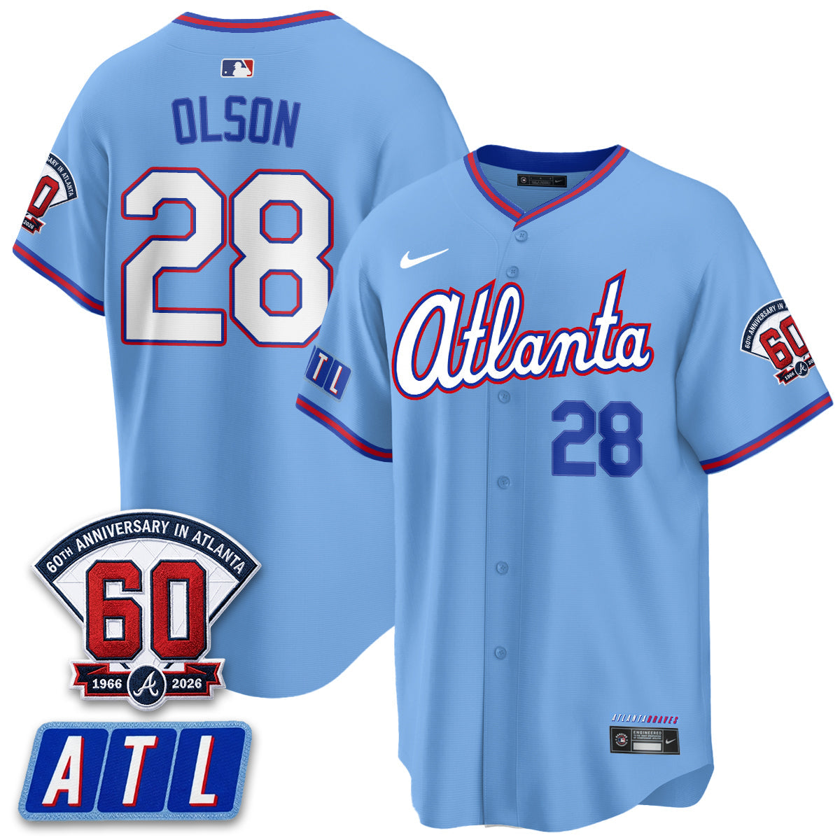 ATL 2026 60th Anniversary Vapor Limited Jersey - All Stitched