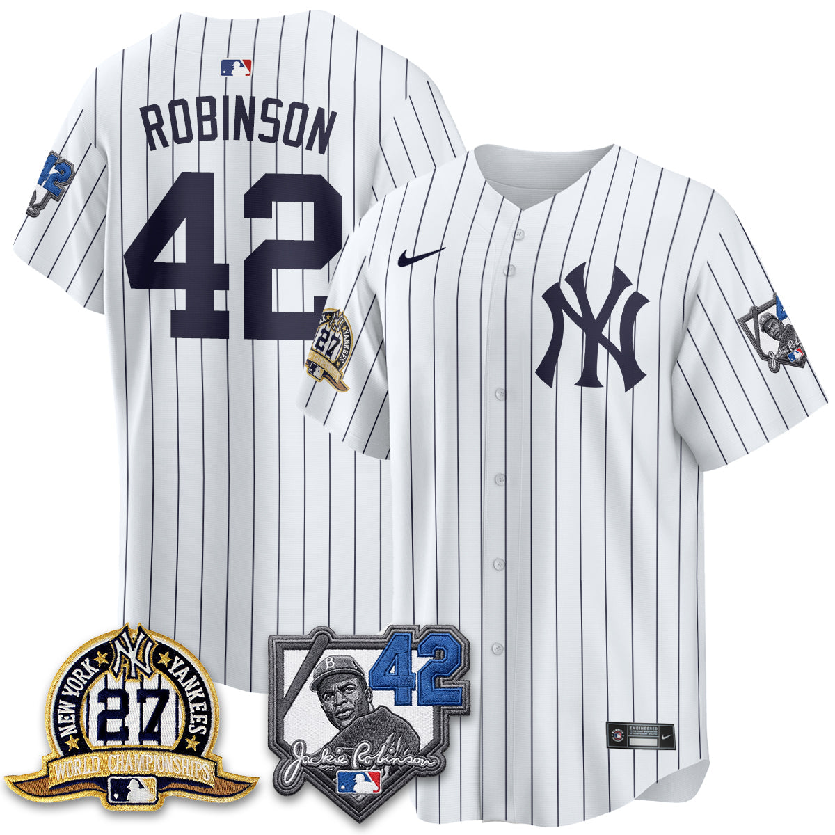 NYY 2026 Jackie Robinson Day Vapor Limited Jersey - All Stitched
