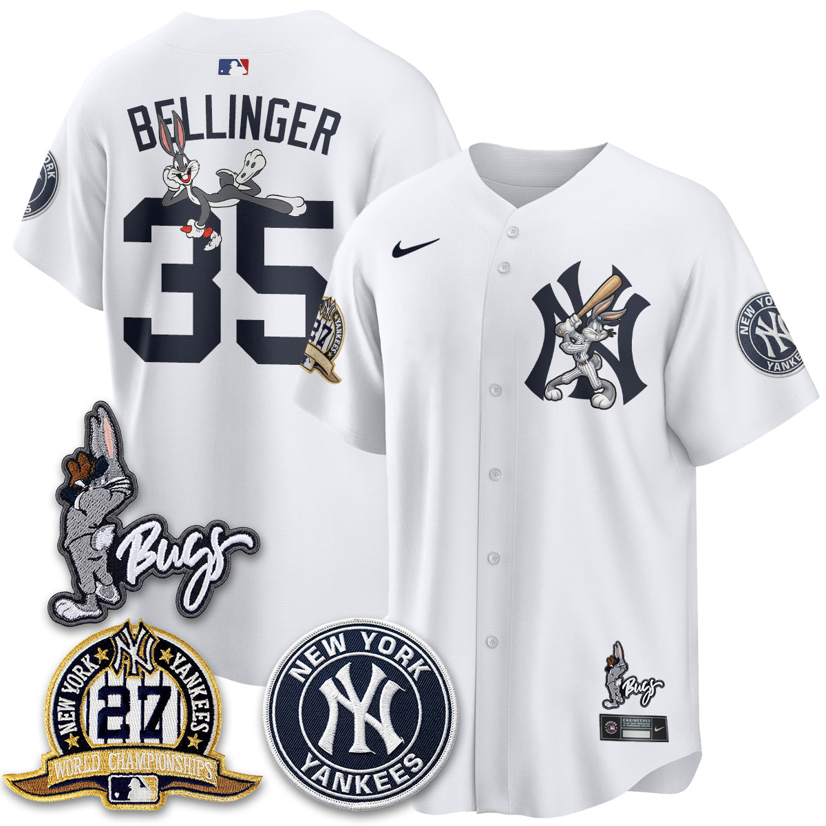 NYY Bunny Vapor Limited Jersey - Stitched (Tiktok)