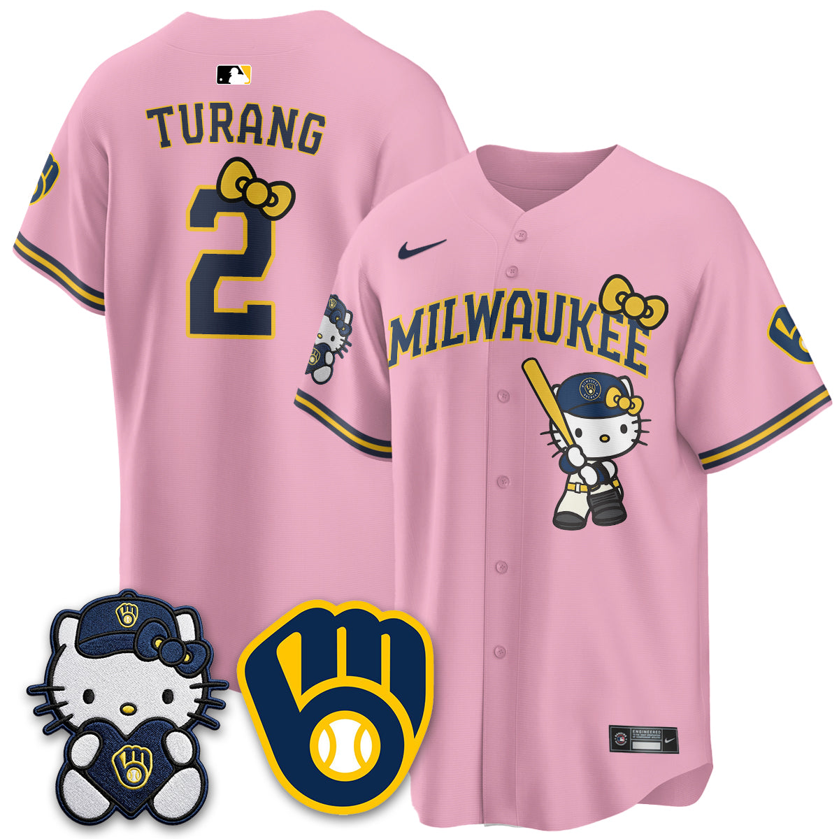 MIL Meow KT Night Pink Vapor Jersey - Stitched