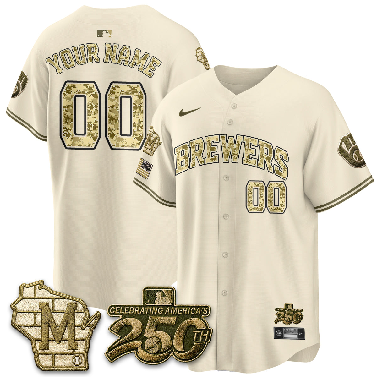 MIL Salute to Service 2026 Vapor Limited Custom Jersey - All Stitched