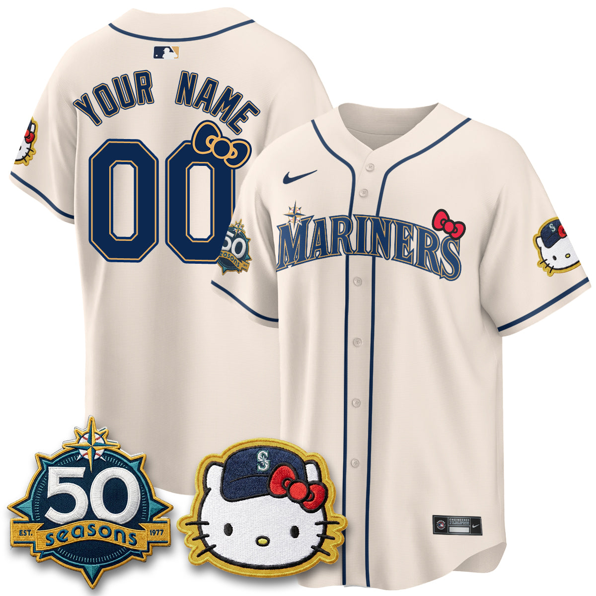 SEA x Meow KT Night Limited Custom Jersey - All Stitched