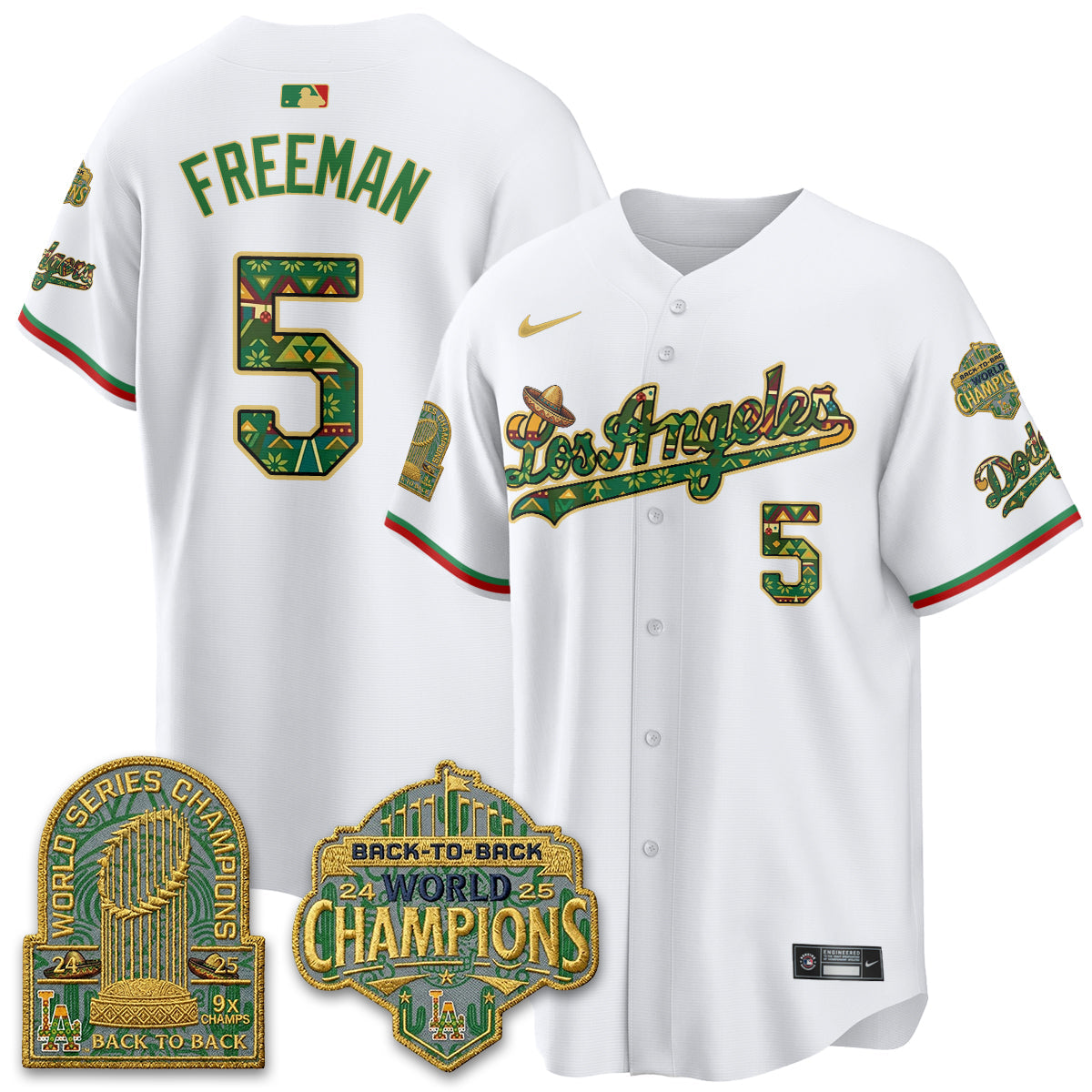 LAD x Mexican Heritage “Let’s Fiesta!” 2026 Limited Vapor Jersey - All Stitched