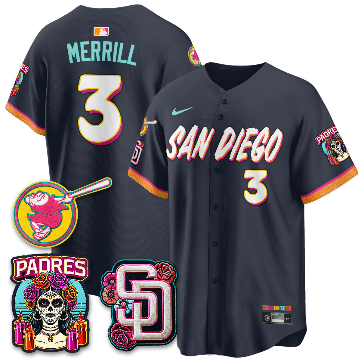 SD 2026 City Connect Vapor Premier Limited Jersey - Stitched V2
