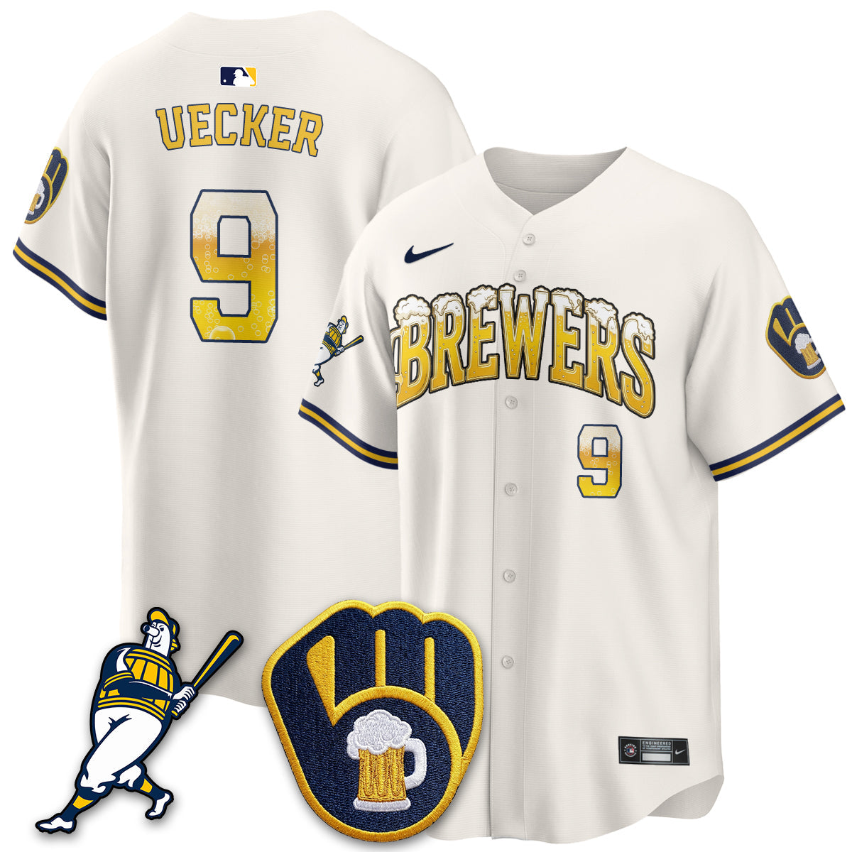 MIL "Pitcher & Pint" Navy Edition Vapor Limited Jersey - Stitched
