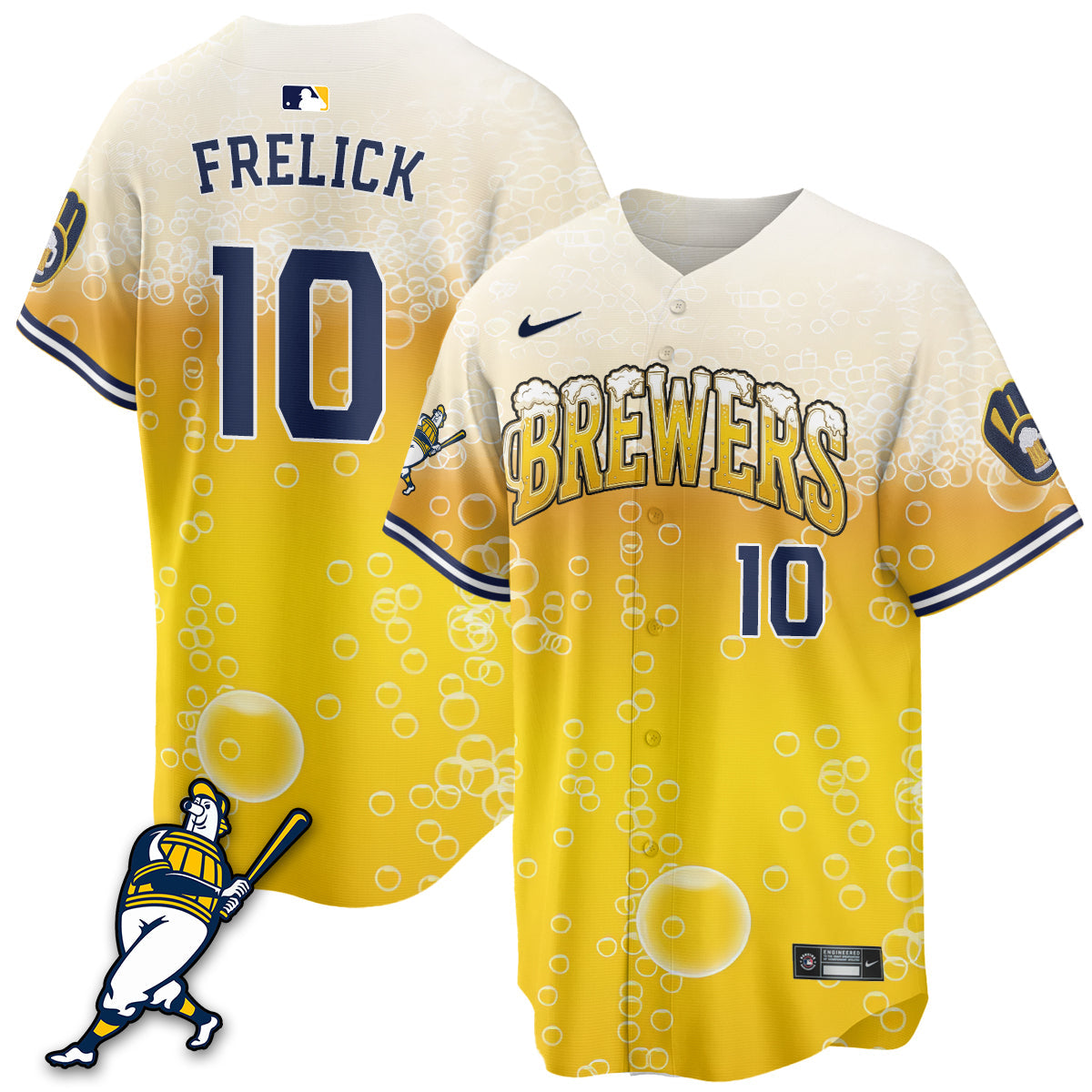 MIL "Pitcher & Pint" Navy Edition Vapor Limited Jersey - Stitched