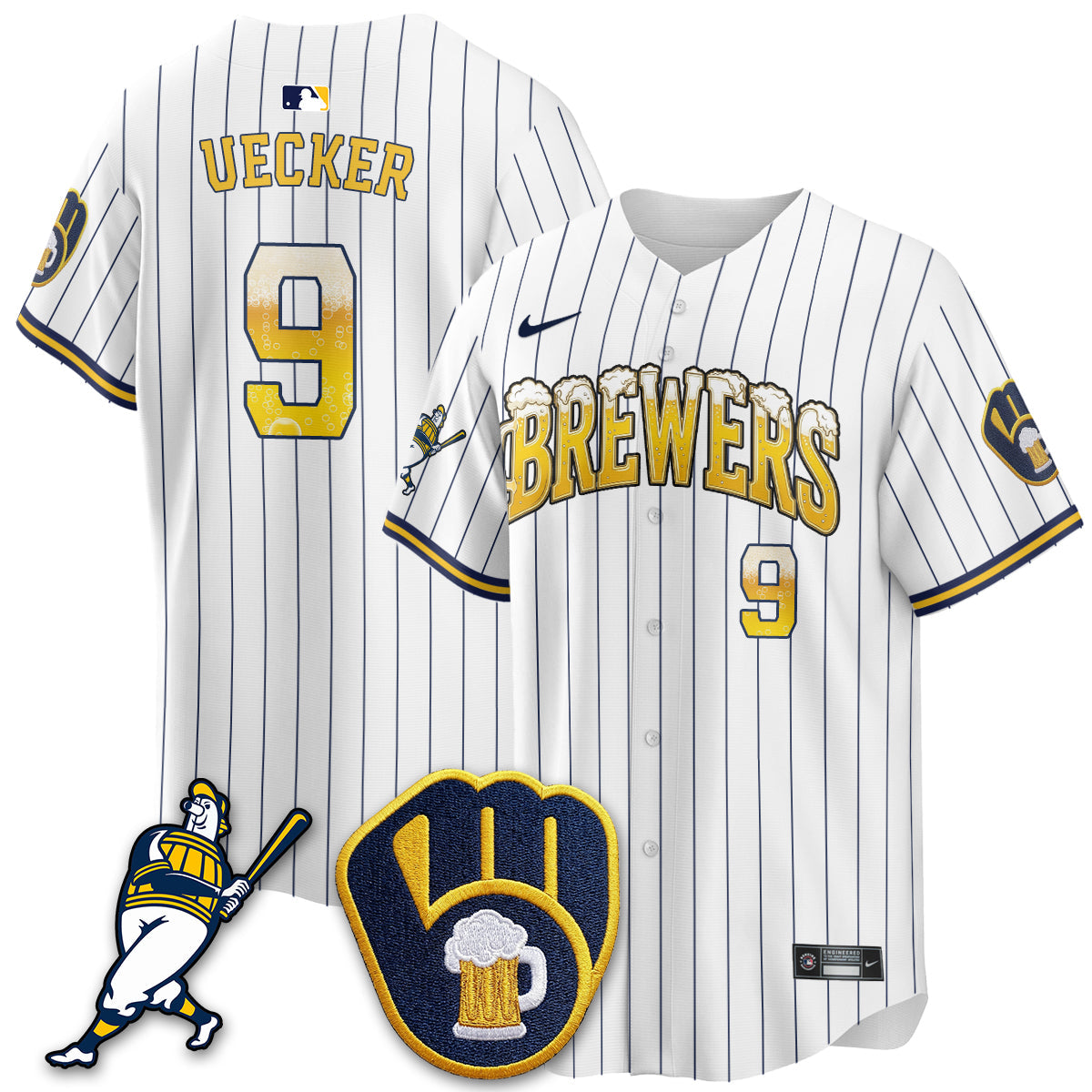 MIL "Pitcher & Pint" Edition Vapor Limited Jersey - Stitched (2)
