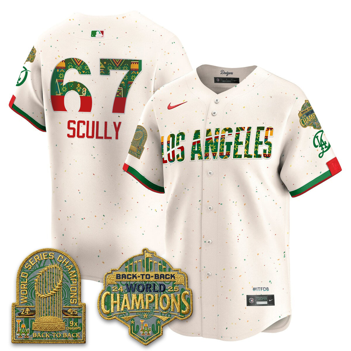 LAD x Mexican Heritage “Let’s Fiesta!” 2026 Limited Vapor Jersey - All Stitched
