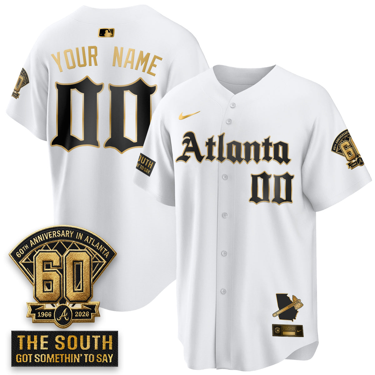 ATL 2026 Gothic Edition Vapor Limited Custom Jersey - Stitched V2