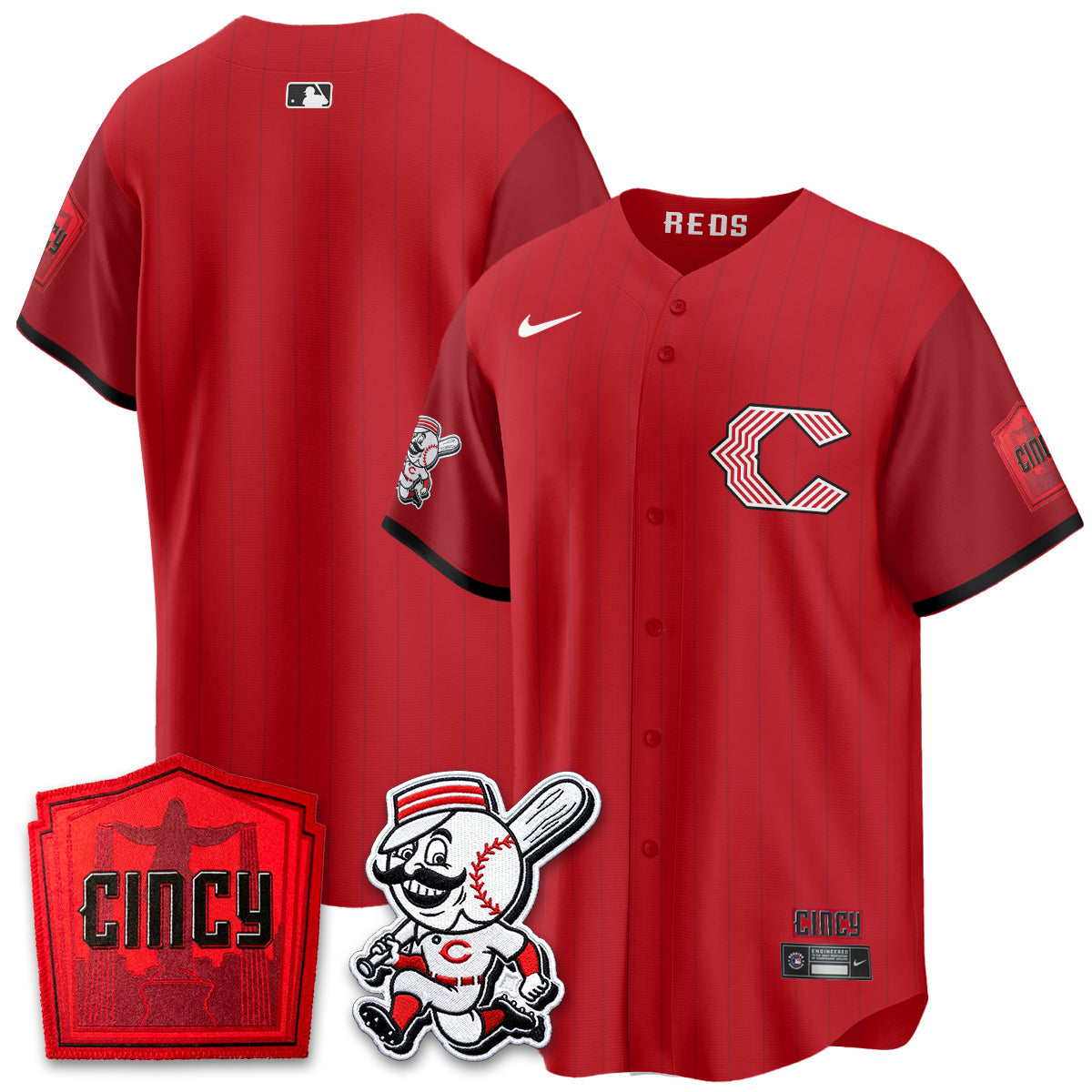 CIN 2026 City Connect Limited Premier Vapor Jersey - All Stitched