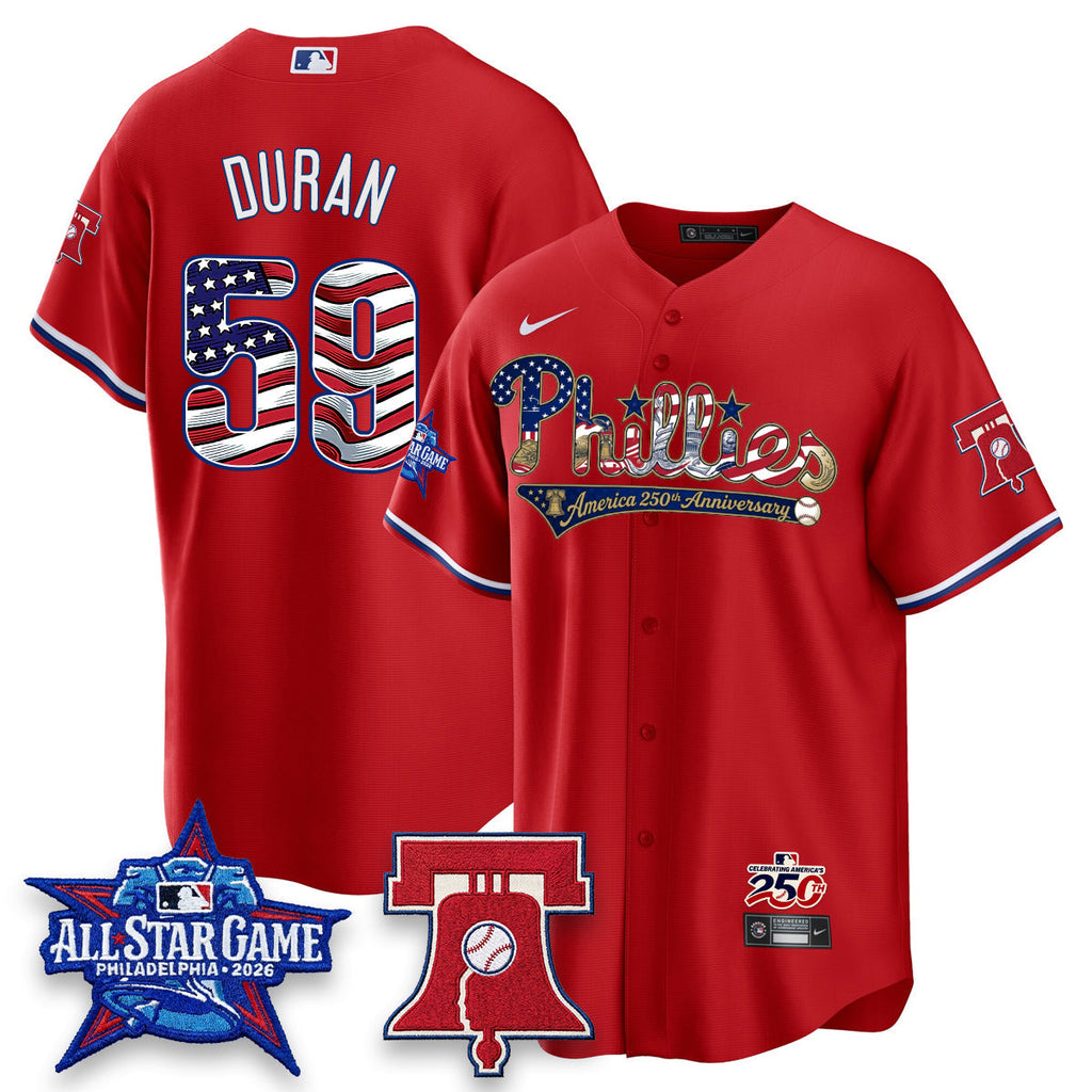 PHI 2026 Independence Day USA Vapor Limited Pinstripe Jersey - Stitched (Tiktok)