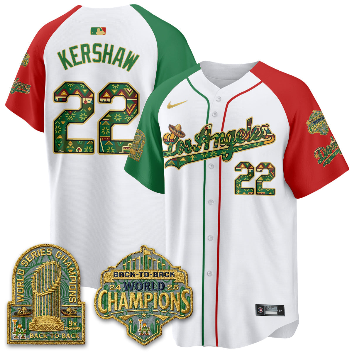 LAD x Mexican Heritage “Let’s Fiesta!” 2026 Limited Vapor Jersey - All Stitched