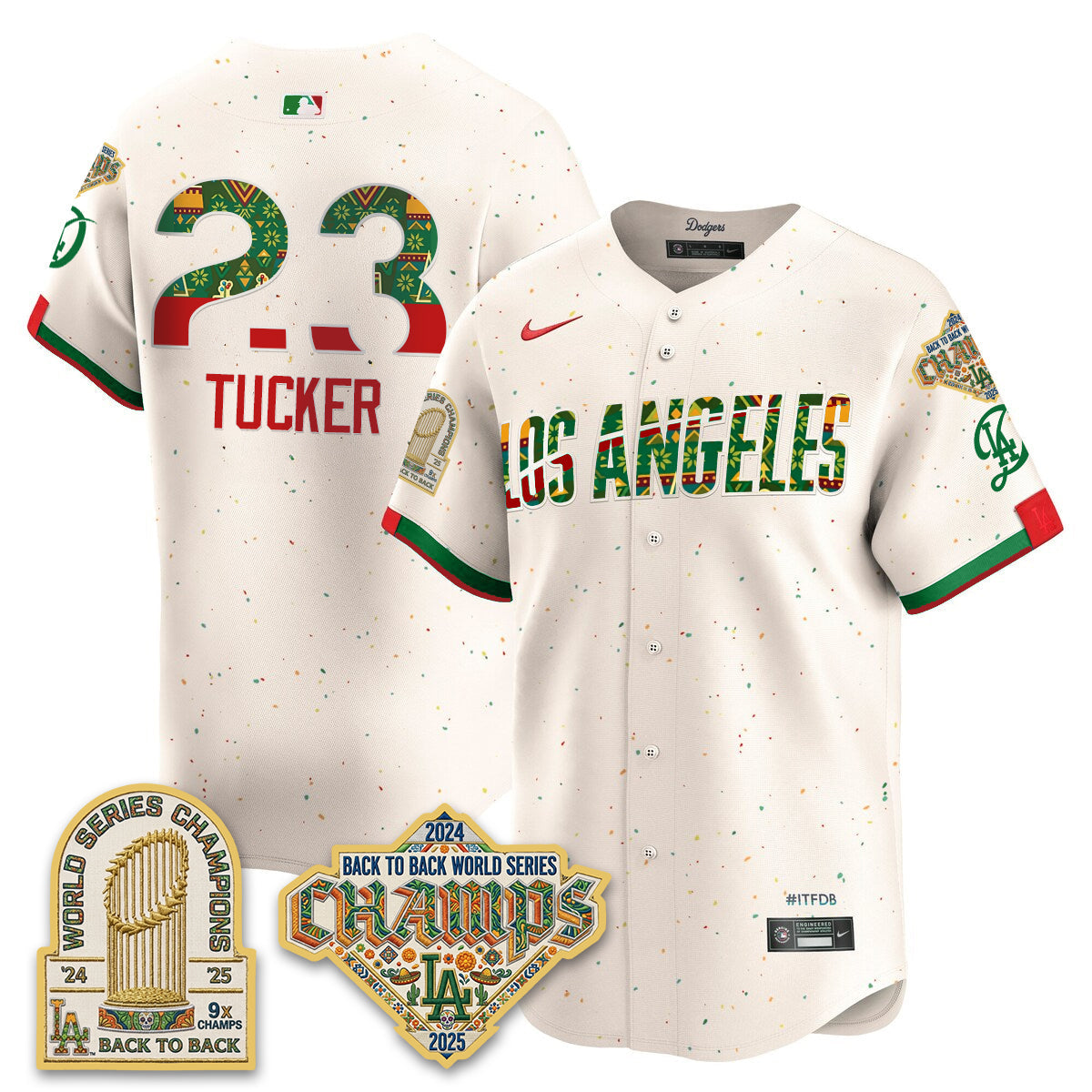 LAD x Mexican Heritage 2026 Limited Vapor Jersey - All Stitched