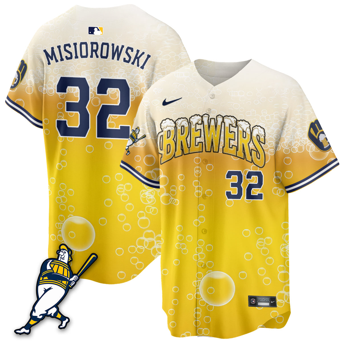 MIL "Pitcher & Pint" Edition Vapor Limited Jersey - Stitched (2)