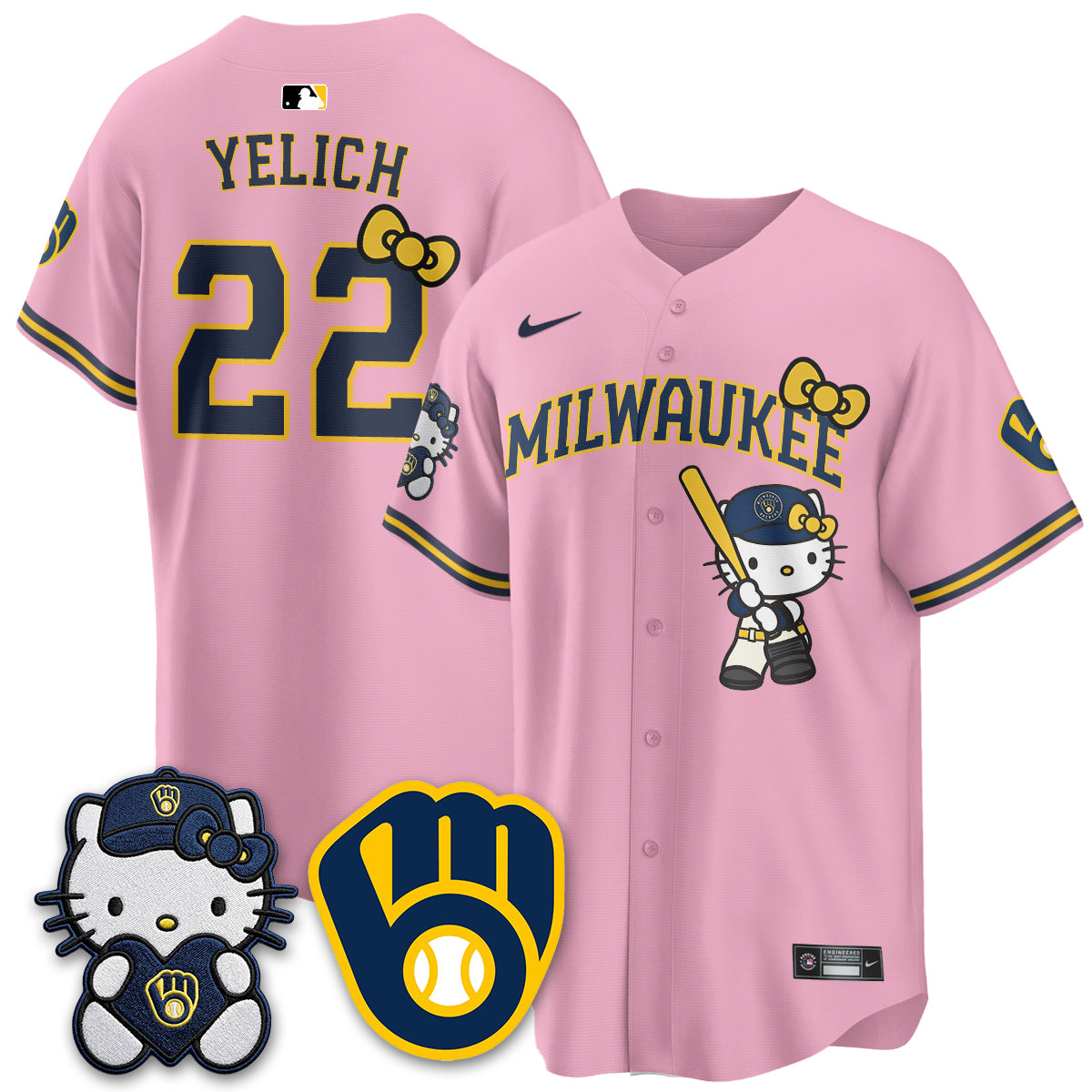 MIL Meow KT Night Pink Vapor Jersey - Stitched