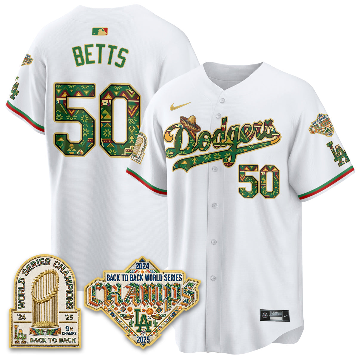 LAD x Mexican Heritage 2026 Limited Vapor Jersey - Stitched