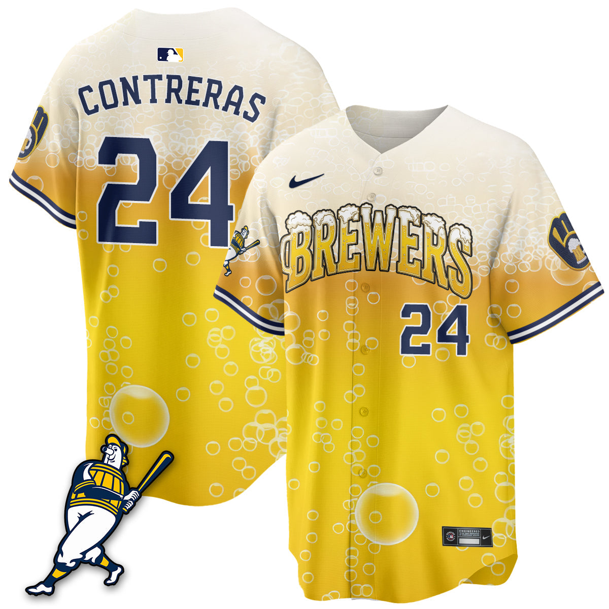 MIL "Pitcher & Pint" Edition Vapor Limited Jersey - Stitched (2)