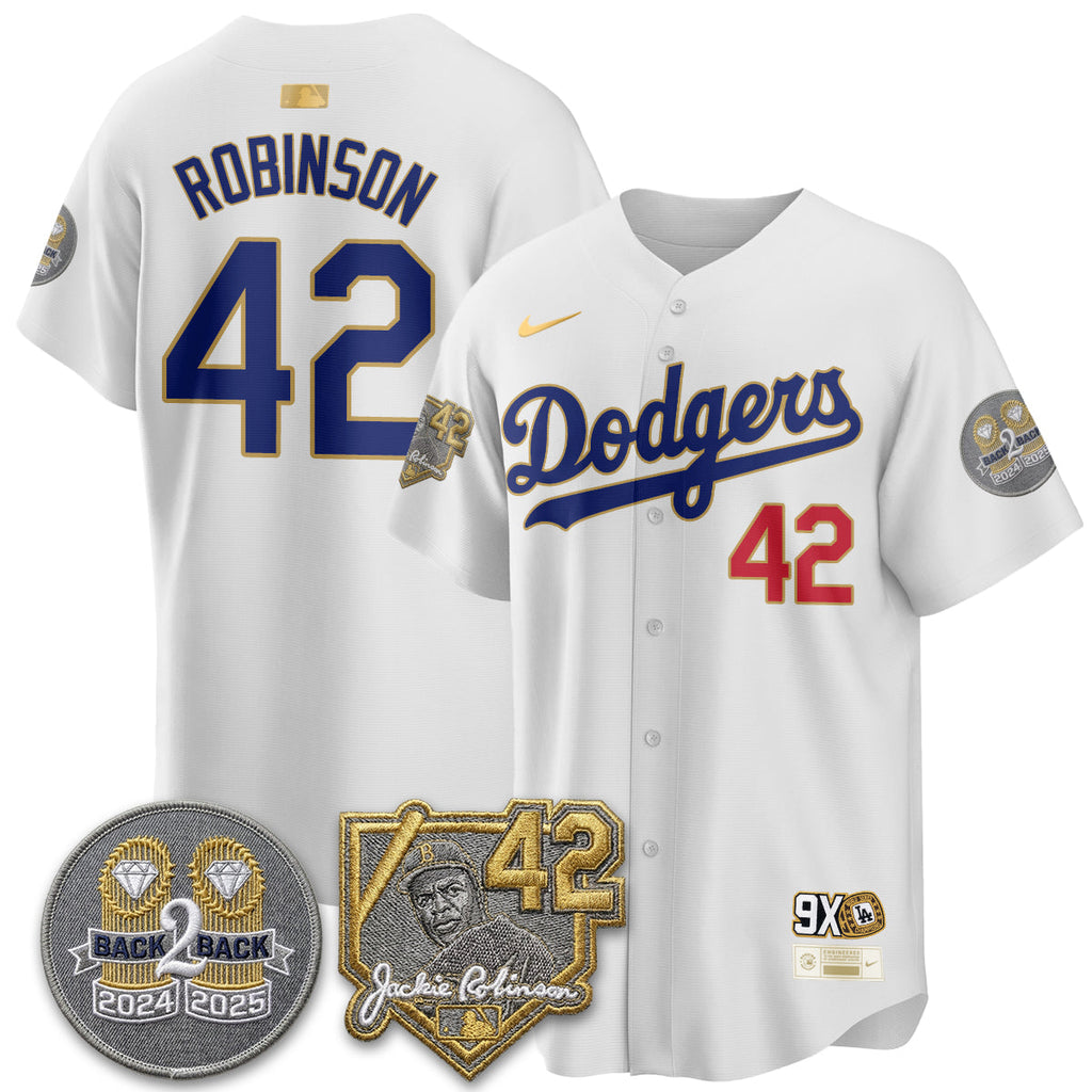 LAD -  2026 Jackie Robinson Day Vapor Limited Men Jersey - All Stitched