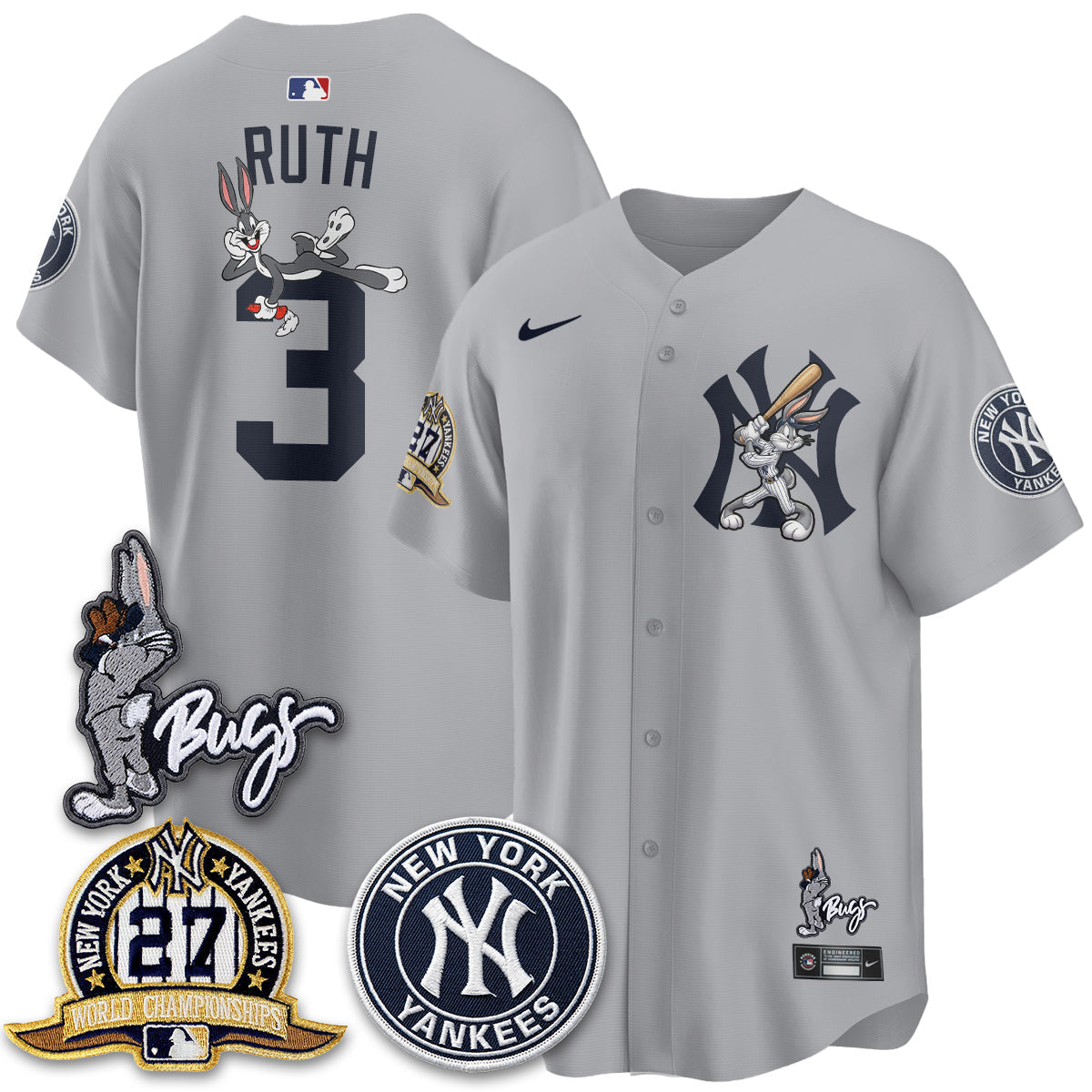 NYY Bunny Vapor Limited Jersey - Stitched (Tiktok)