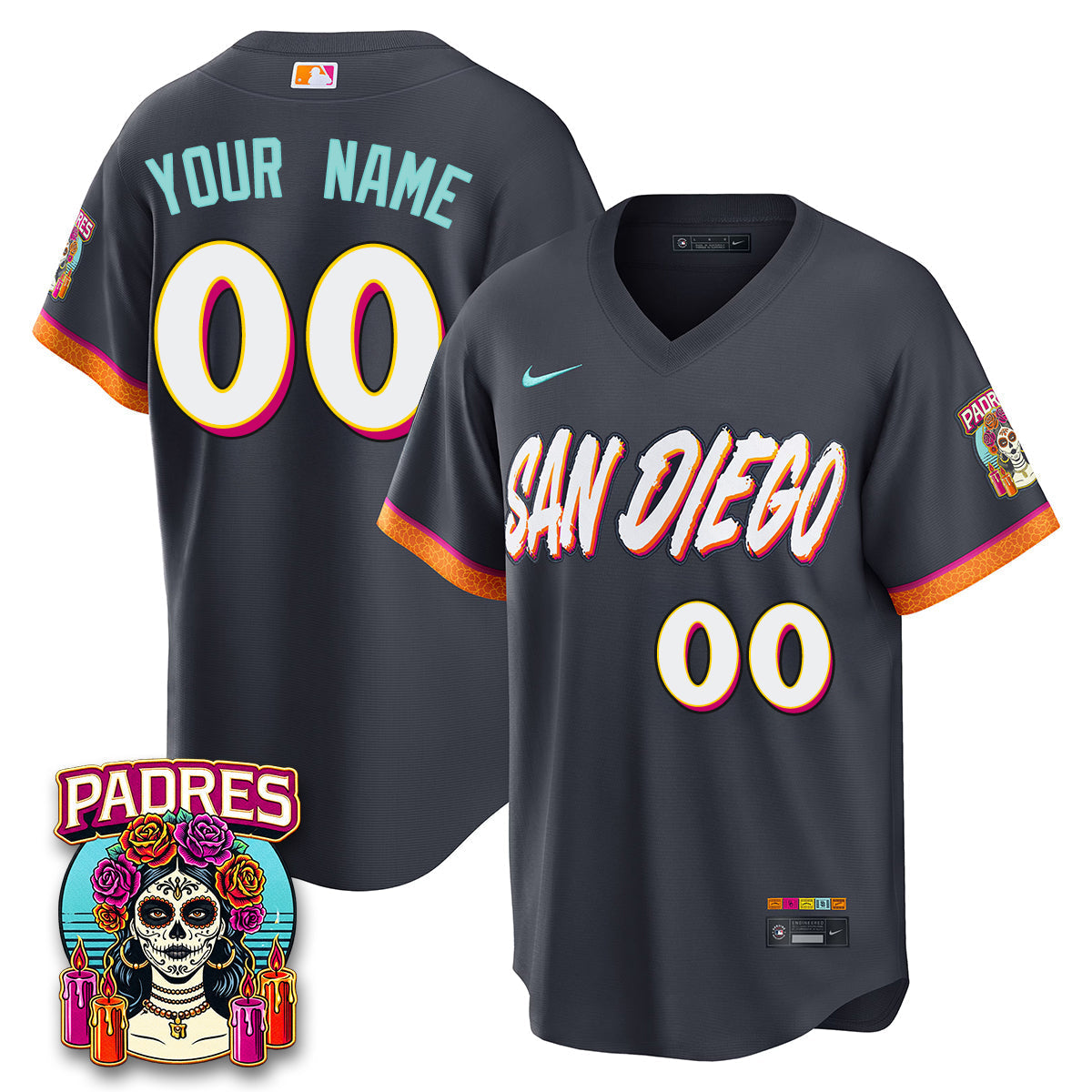 SD 2026 City Connect Vapor Limited Custom Jersey - Stitched