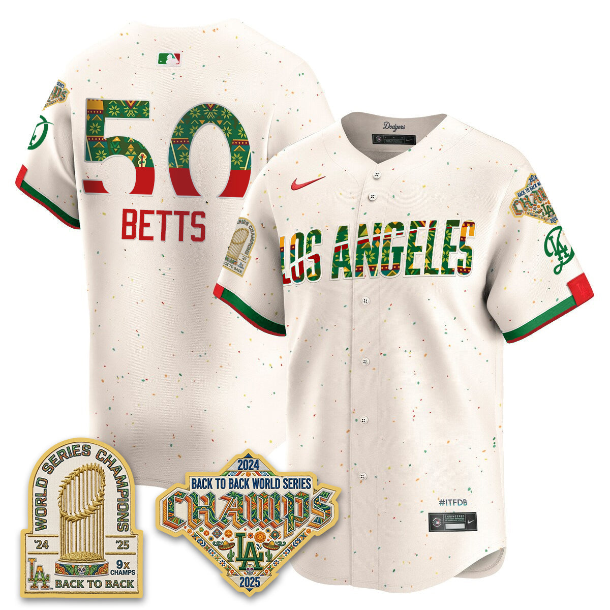 LAD x Mexican Heritage 2026 Limited Vapor Jersey - All Stitched