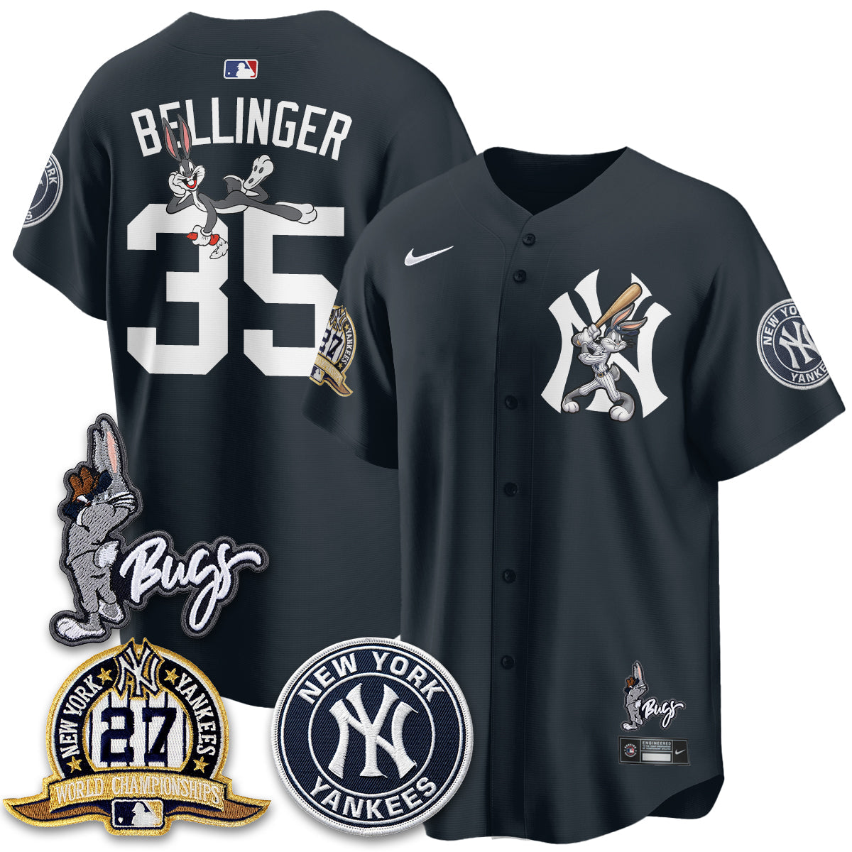 NYY Bunny Vapor Limited Jersey - Stitched (Tiktok)