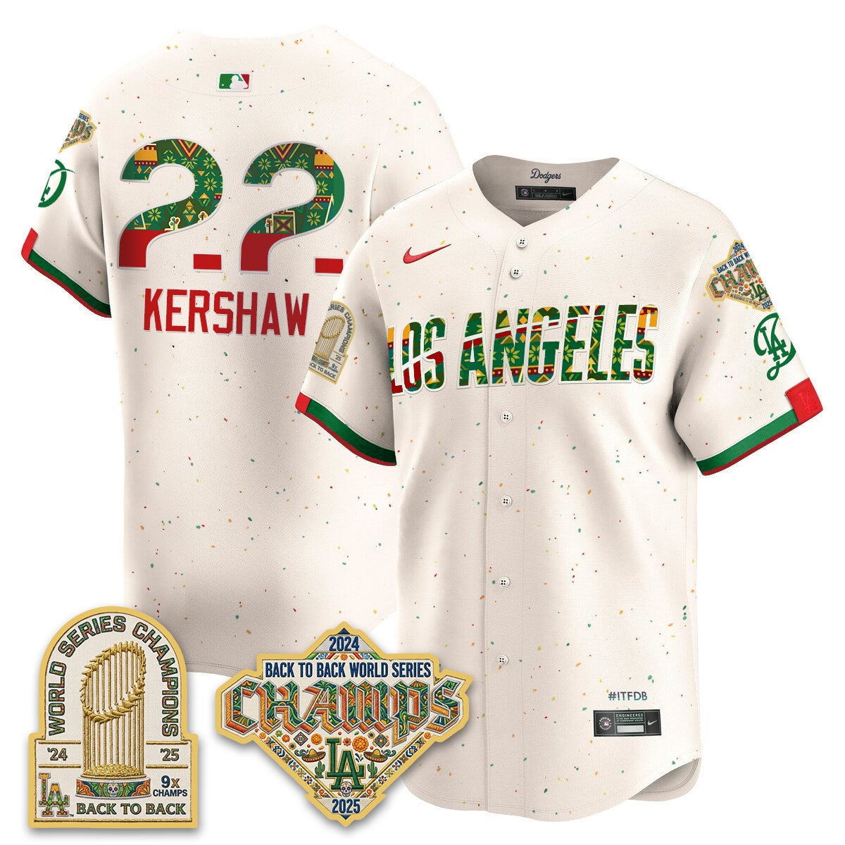 LAD x Mexican Heritage 2026 Limited Vapor Jersey - All Stitched