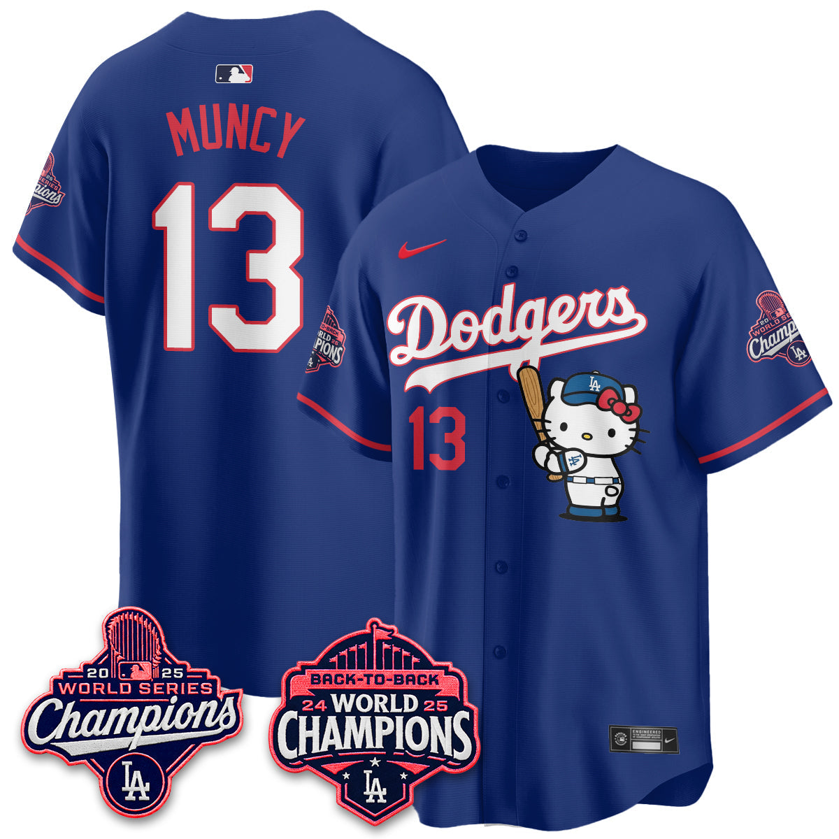 LAD x Meow KT Night 2026 White Edition Jersey - Stitched