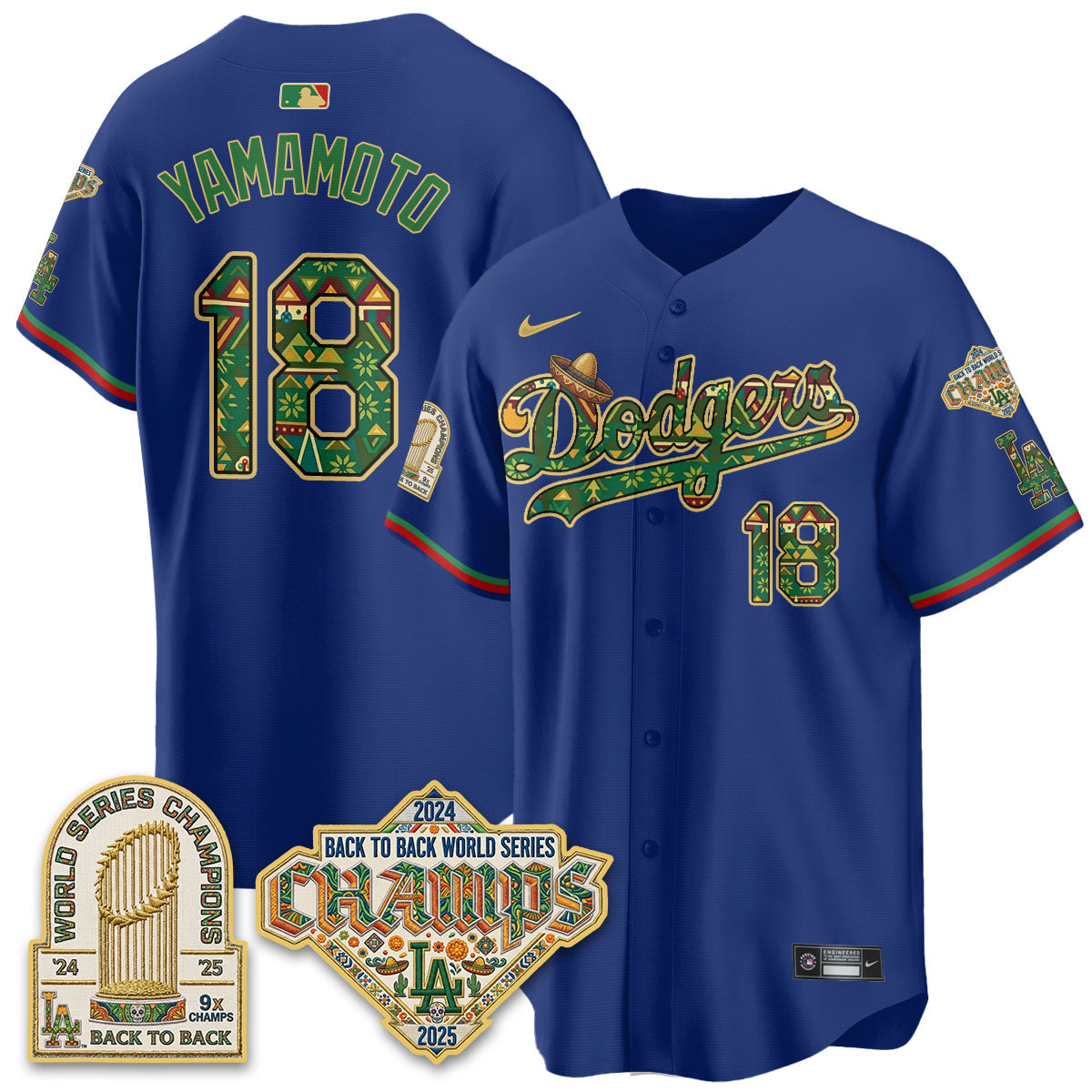 LAD x Mexican Heritage 2026 Limited Vapor Jersey - All Stitched