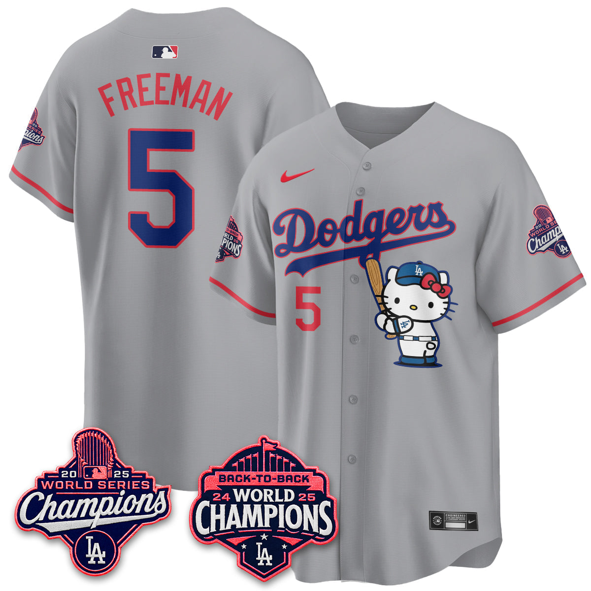 LAD x Meow KT Night 2026 Royal Edition Jersey - Stitched