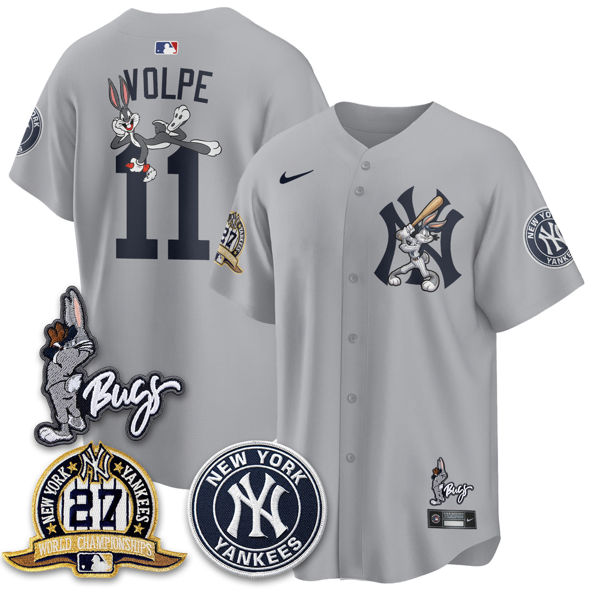 NYY Bunny Vapor Limited Jersey - Stitched (Tiktok)