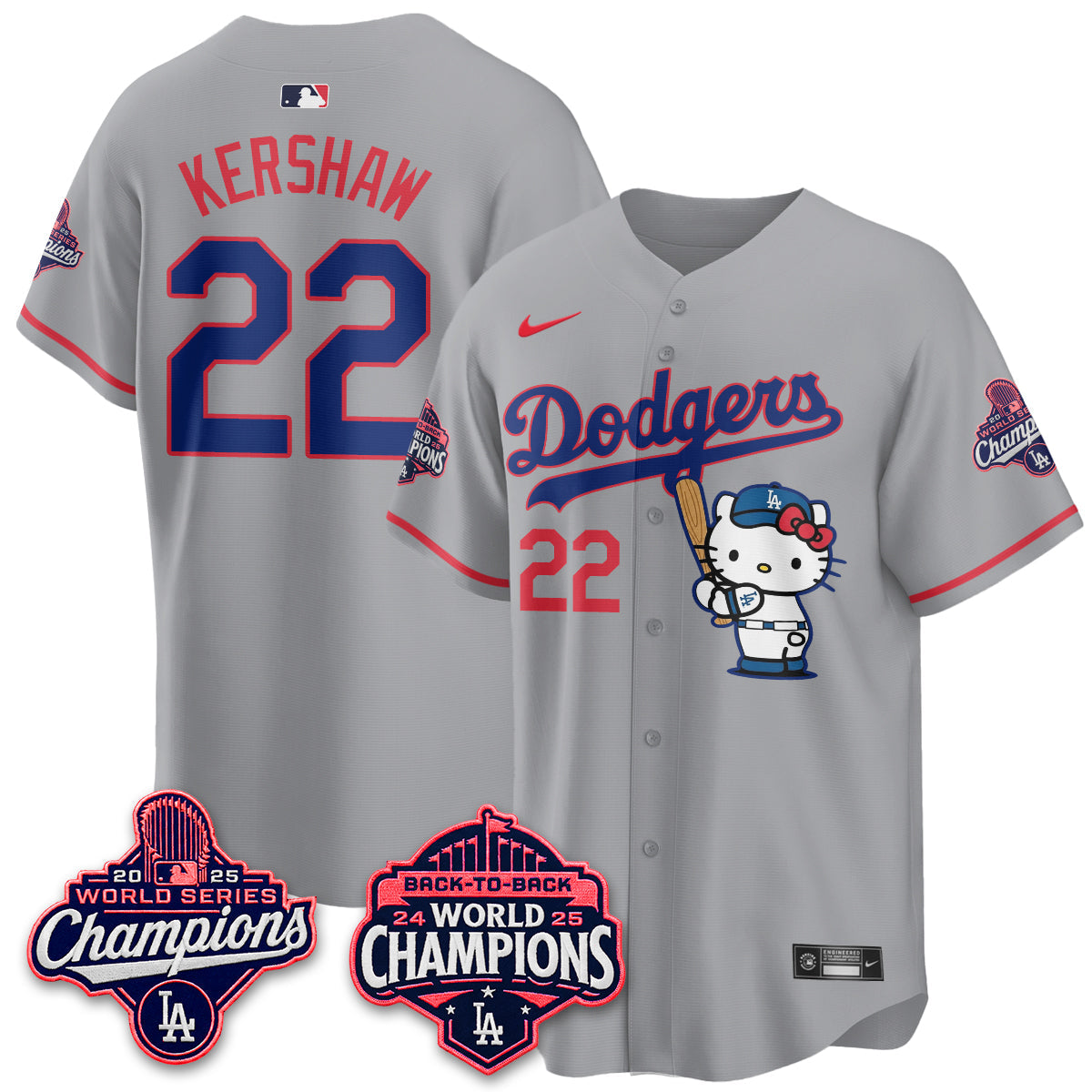 LAD x Meow KT Night 2026 Royal Edition Jersey - Stitched