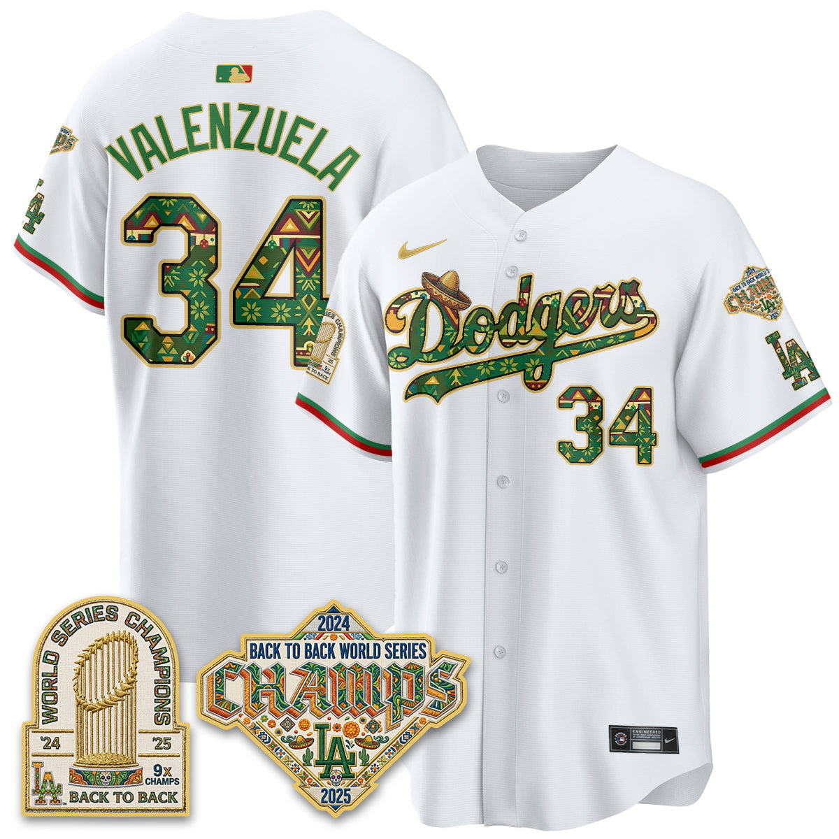 LAD x Mexican Heritage 2026 Limited Vapor Jersey - Stitched